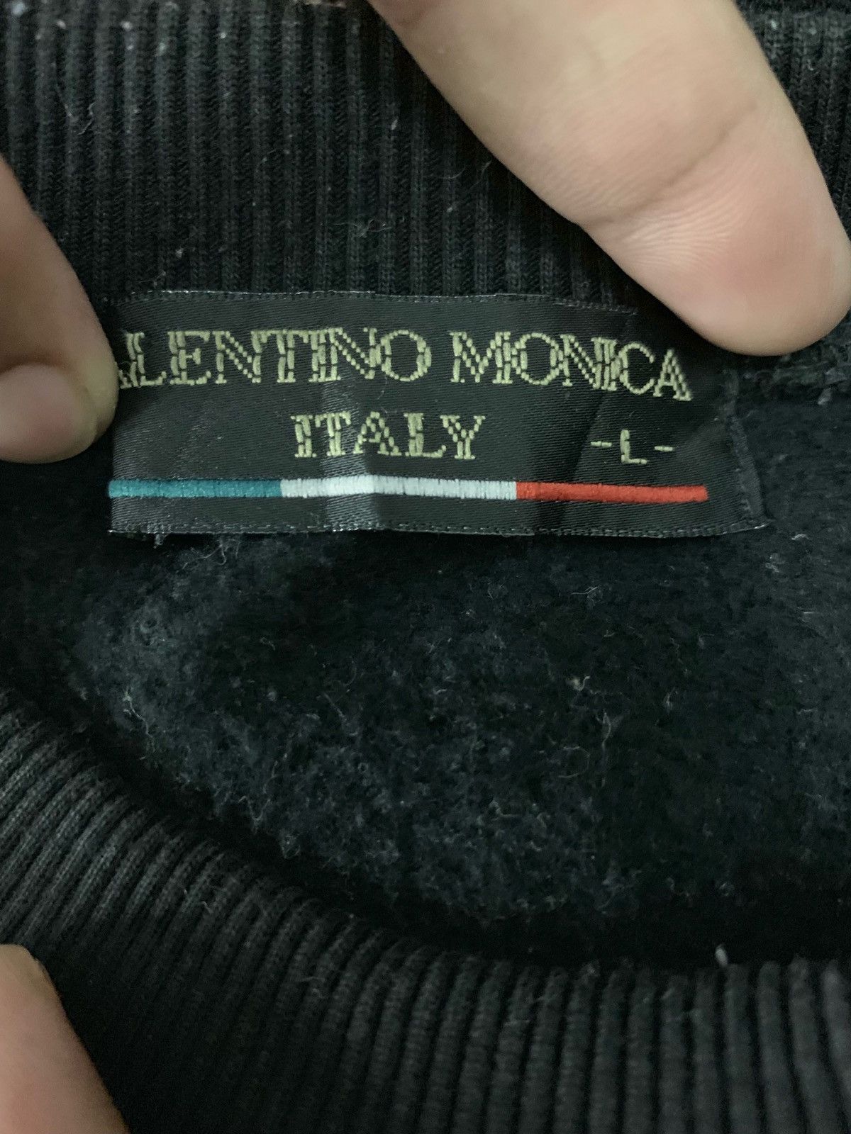 Valentino × Vintage 🔥Valentino Monica Club Milano Embroidery Black Sweatshirts Size US M / EU 48-50 / 2 - 3 Thumbnail