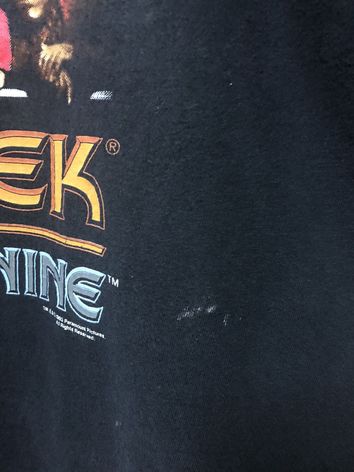 Vintage Vintage 90s Star Trek Deep Space Nine Tee Size US XL / EU 56 / 4 - 5 Thumbnail