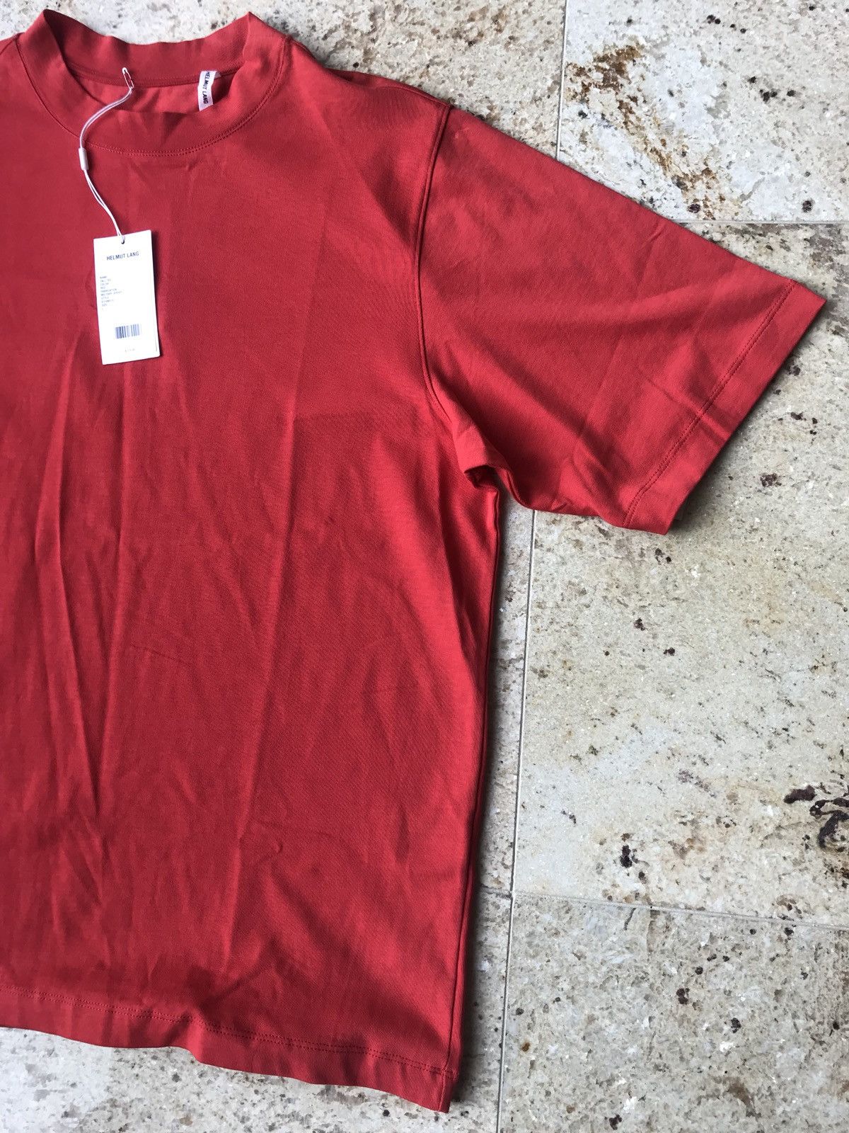 Helmut Lang Tall Tee in Red Size US L / EU 52-54 / 3 - 10 Thumbnail