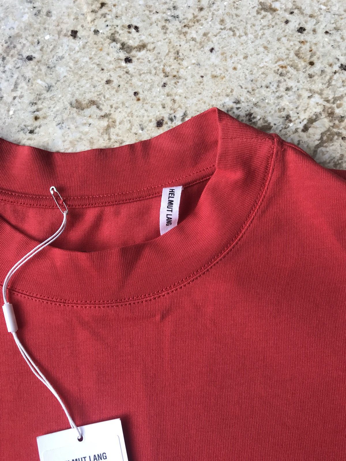 Helmut Lang Tall Tee in Red Size US L / EU 52-54 / 3 - 8 Thumbnail