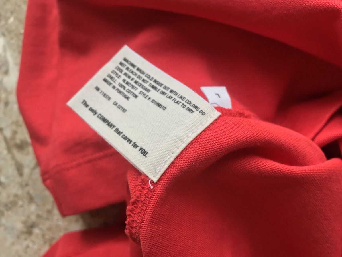 Helmut Lang Tall Tee in Red Size US L / EU 52-54 / 3 - 14 Thumbnail