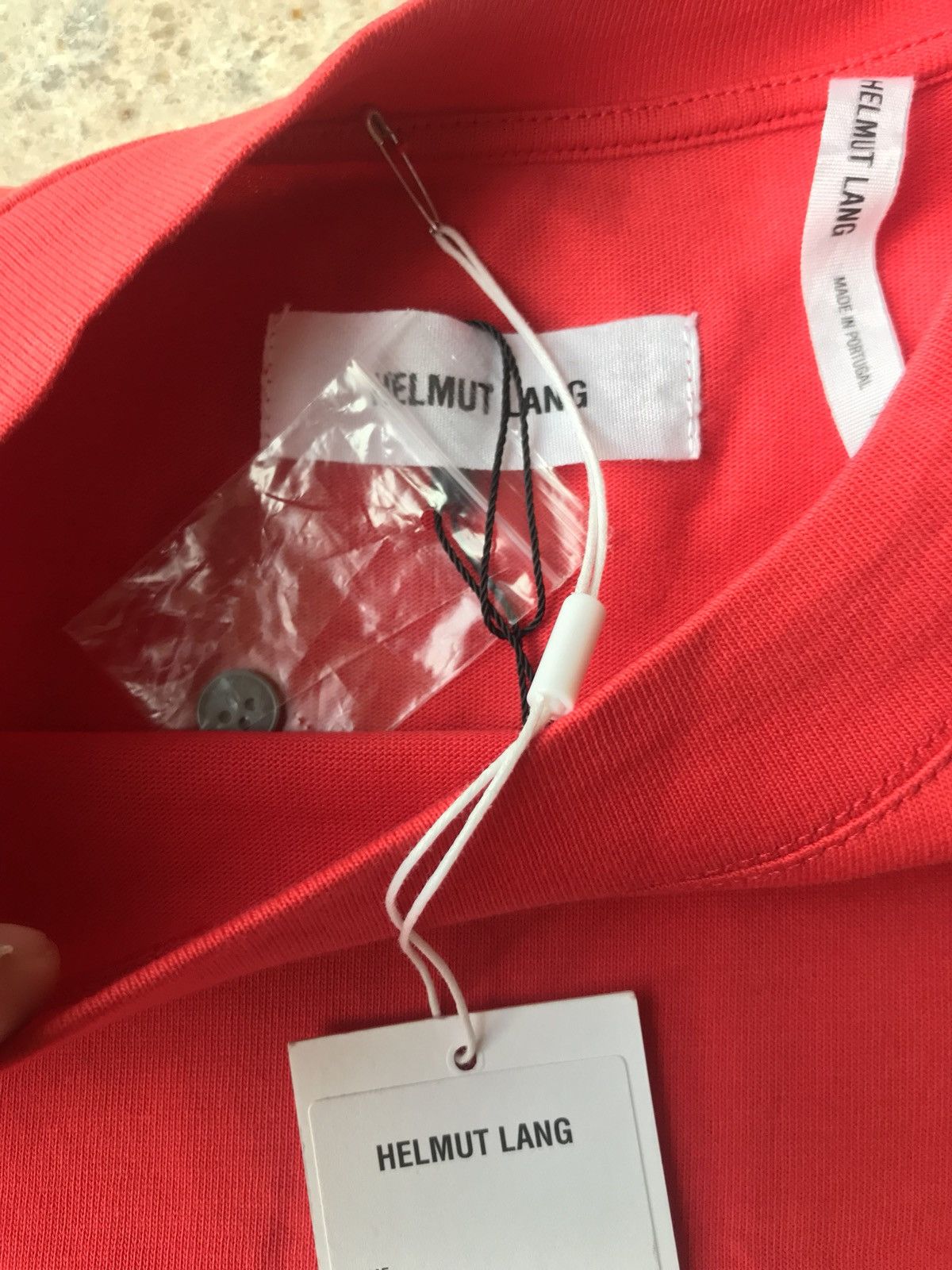 Helmut Lang Tall Tee in Red Size US L / EU 52-54 / 3 - 12 Thumbnail