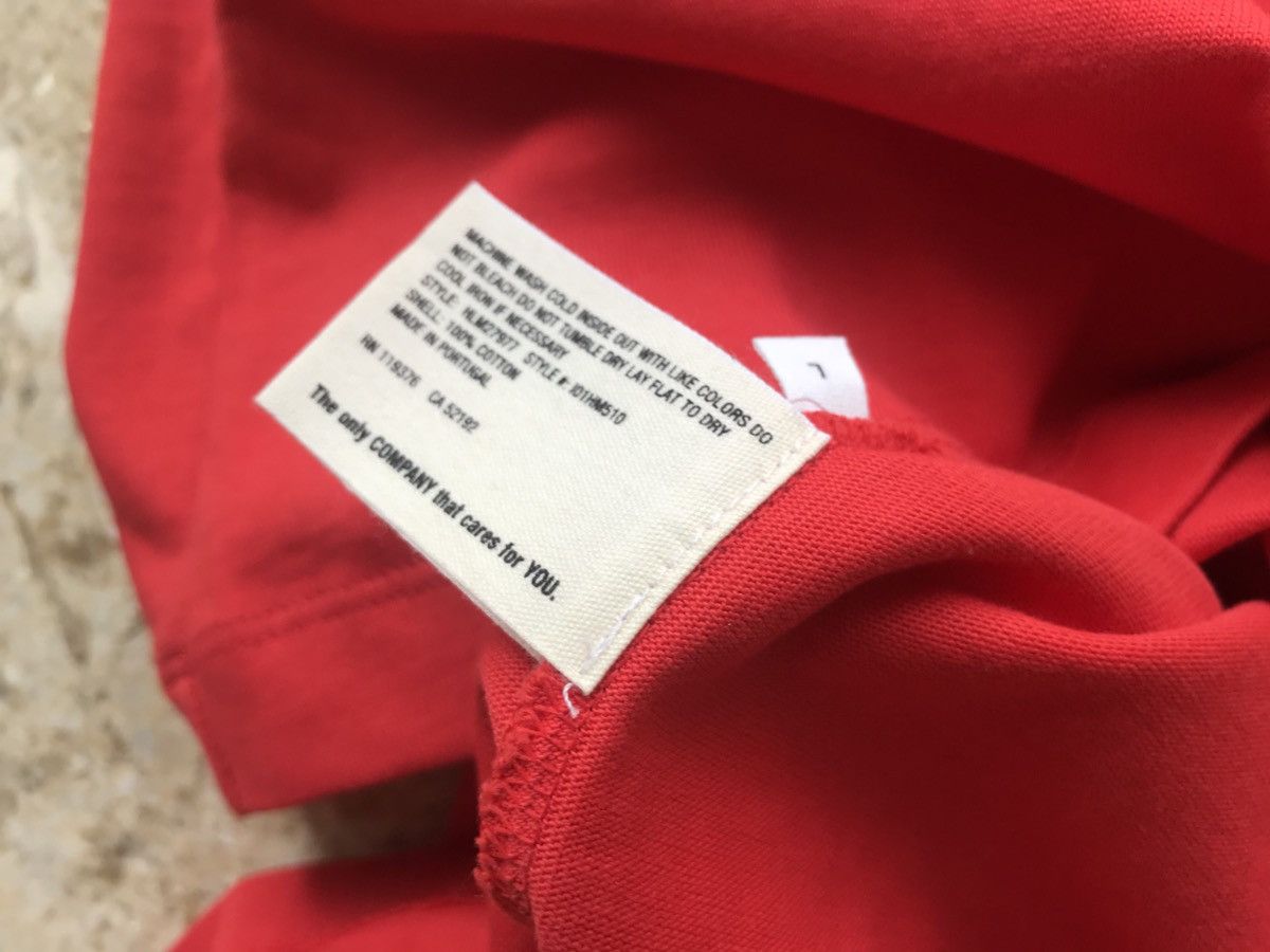 Helmut Lang Tall Tee in Red Size US L / EU 52-54 / 3 - 13 Thumbnail