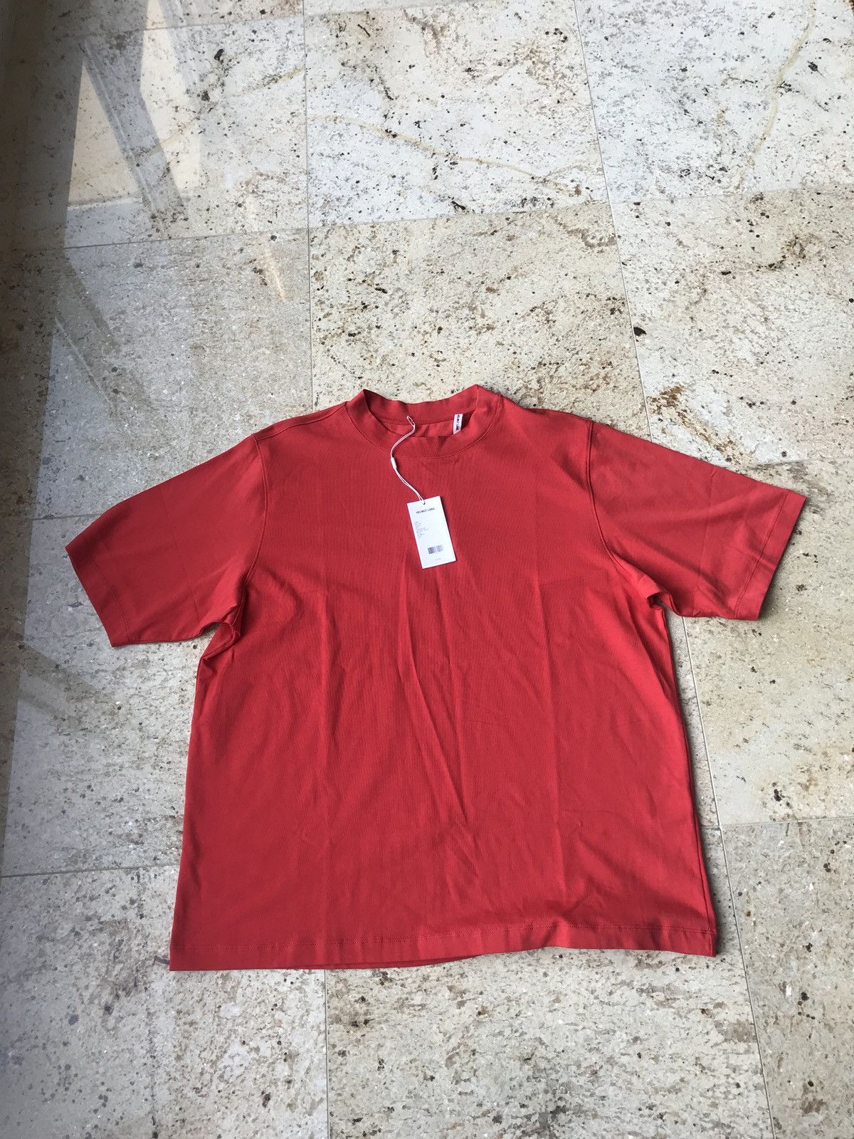 Helmut Lang Tall Tee in Red Size US L / EU 52-54 / 3 - 2 Thumbnail