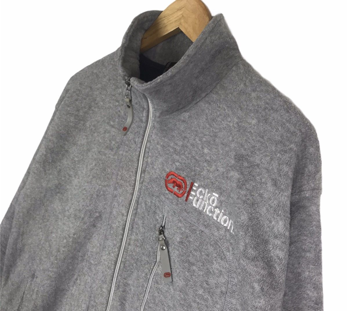 Ecko Unltd. Vintage 90s Ecko Function Fleece Zipper Jacket Size US M / EU 48-50 / 2 - 3 Thumbnail