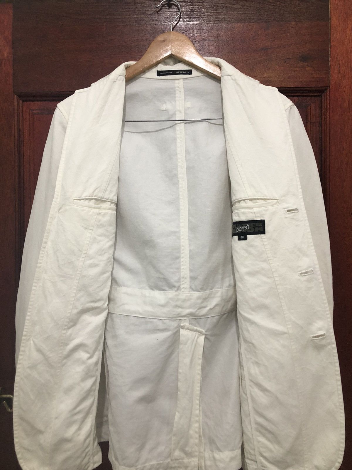 Gaultier Homme Objet Legendary Gaultier Homme Objet Suit Jacket Design Size US M / EU 48-50 / 2 - 3 Thumbnail