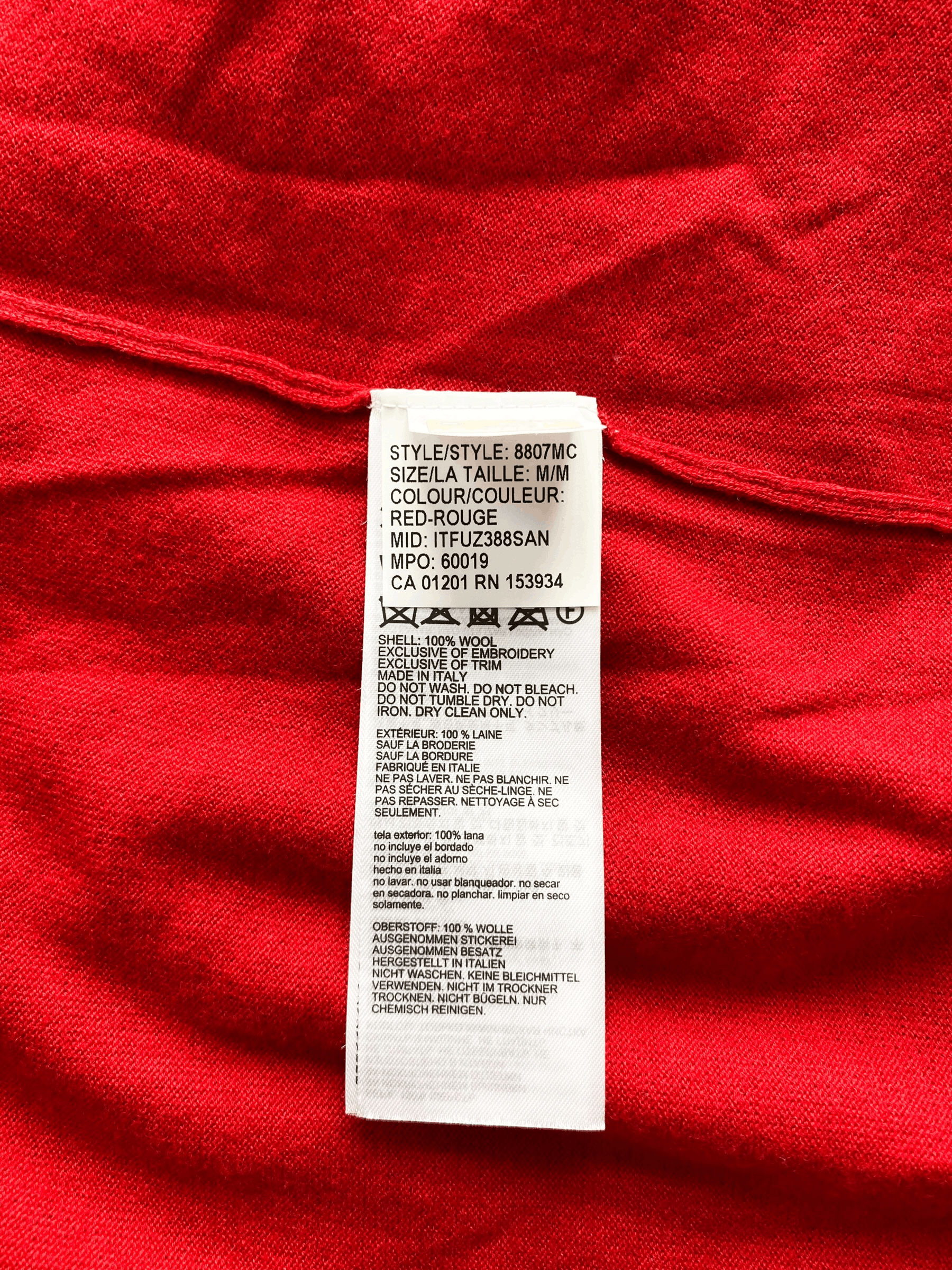 ANGEL CHEN × Canada Goose Canada Goose Angel Chen Red Men's Sweater Size US M / EU 48-50 / 2 - 4 Thumbnail