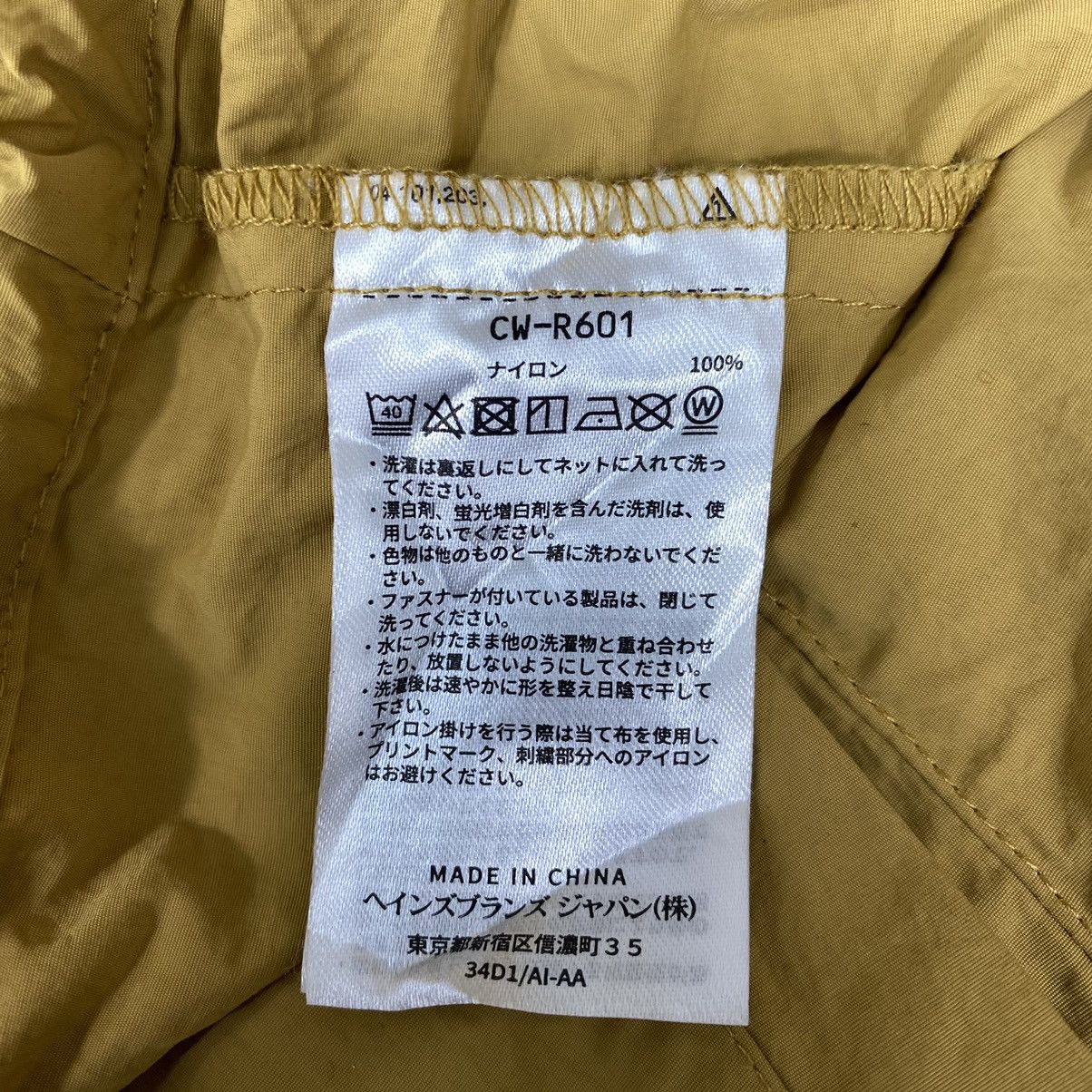 Champion Vtg CHAMPION SCRIPT USA Sportswear Snap Button Mustard Color Size US M / EU 48-50 / 2 - 6 Thumbnail