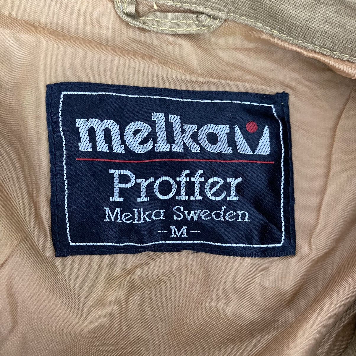 Vintage Vintage MELKA PROFFER MELKA Sweden Brown Button Up Jacket Size US M / EU 48-50 / 2 - 4 Thumbnail