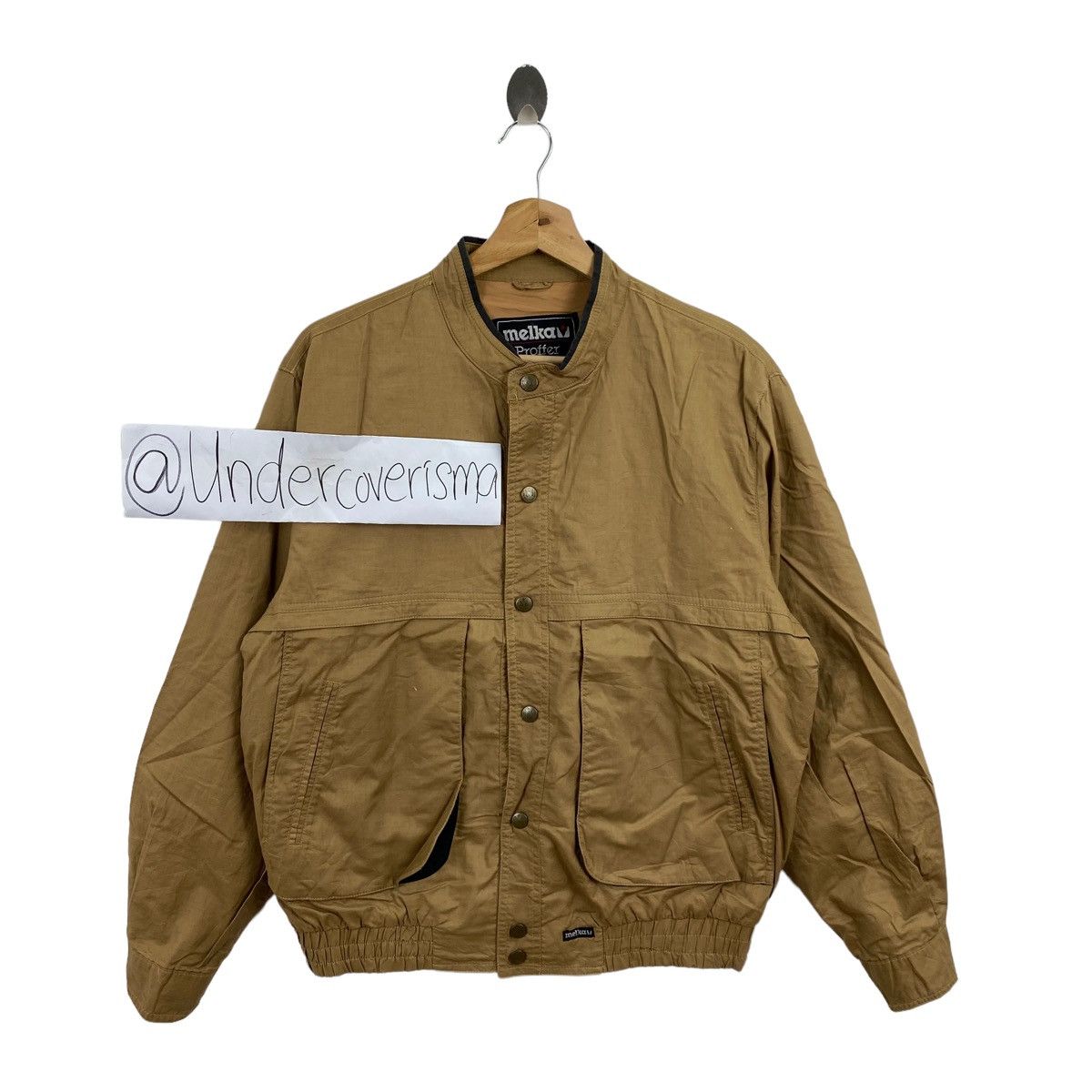 Vintage Vintage MELKA PROFFER MELKA Sweden Brown Button Up Jacket Size US M / EU 48-50 / 2 - 1 Thumbnail