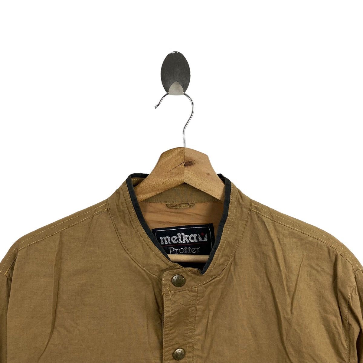 Vintage Vintage MELKA PROFFER MELKA Sweden Brown Button Up Jacket Size US M / EU 48-50 / 2 - 2 Thumbnail
