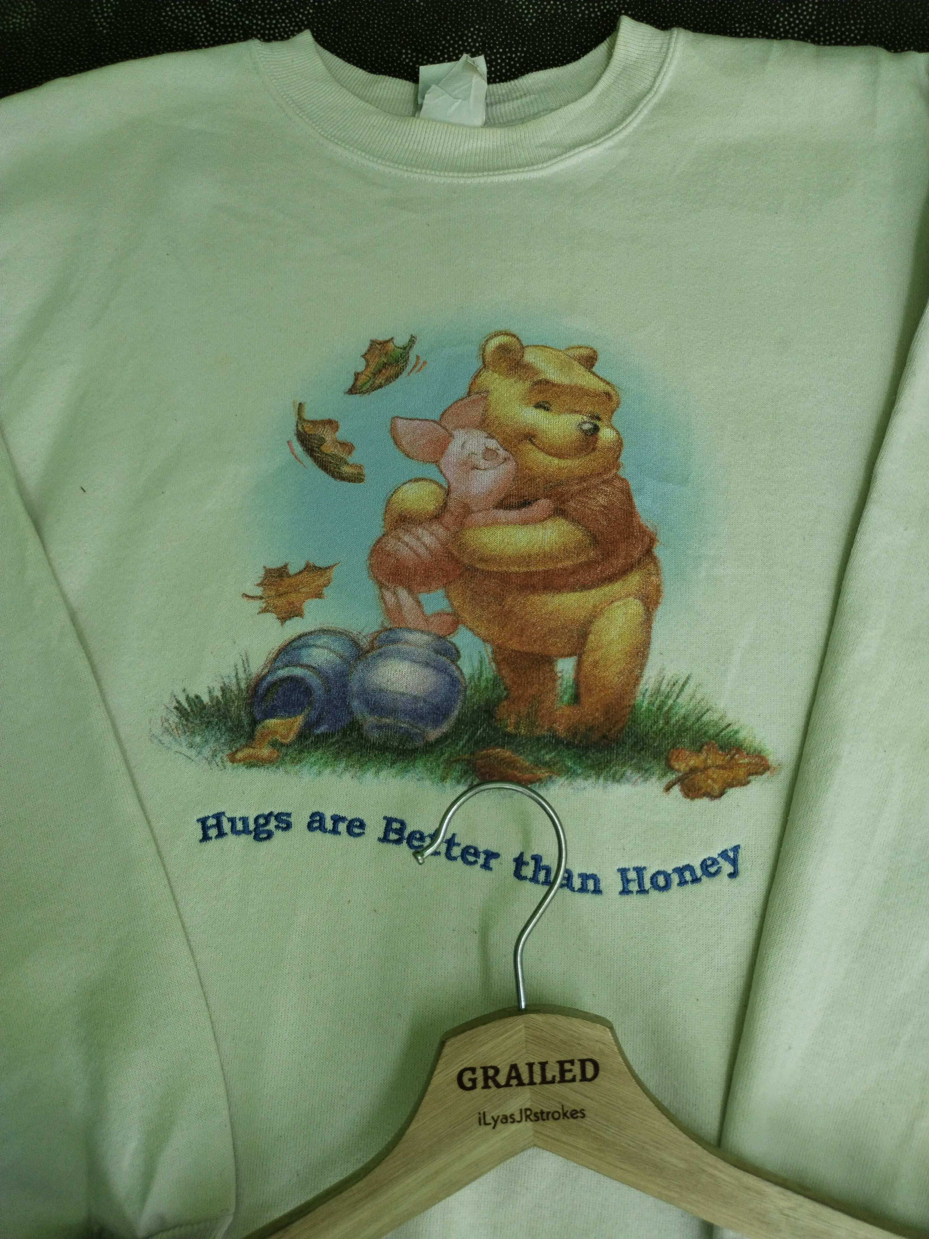 Disney × Vintage VINTAGE DISNEY POOH PIG SWEATSHIRT Size US M / EU 48-50 / 2 - 2 Thumbnail