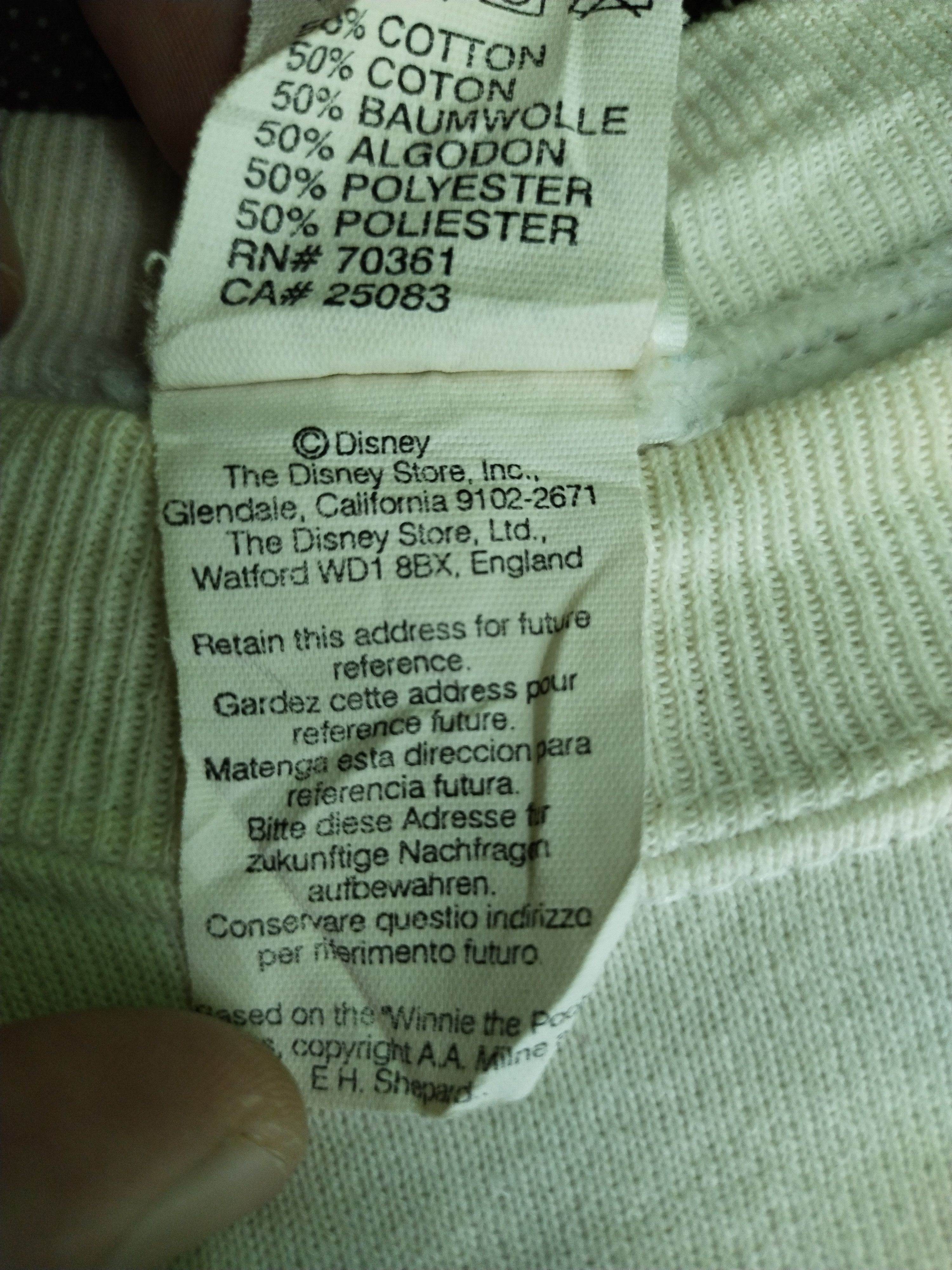 Disney × Vintage VINTAGE DISNEY POOH PIG SWEATSHIRT Size US M / EU 48-50 / 2 - 12 Thumbnail