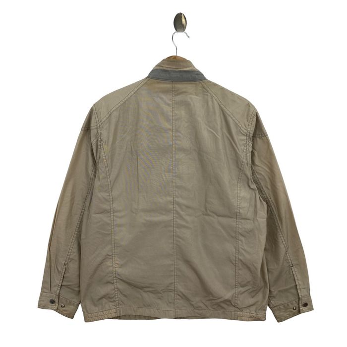 Vintage ALAIN DELON Multi Pocket Full Zipper Brown Bomber Jacket | Grailed