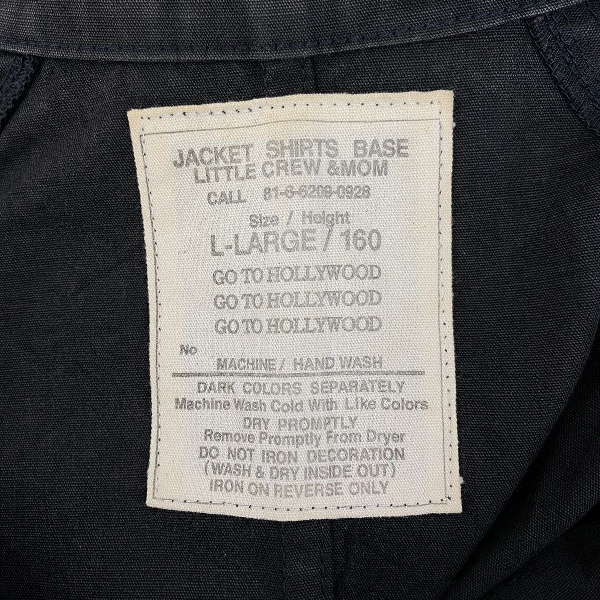 Japanese Brand Jacket Shirts Base LITTLE CREW & MOM Japan Brand Jacket Size US L / EU 52-54 / 3 - 3 Thumbnail