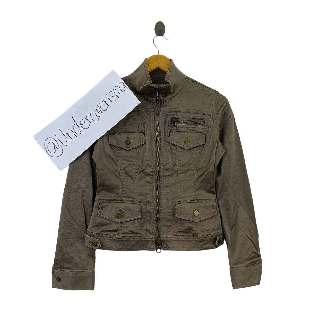 Other BEATRICE Italy Brand Multi Pocket Full Zipper Brown Jacket Size US S / EU 44-46 / 1 - 1 Thumbnail