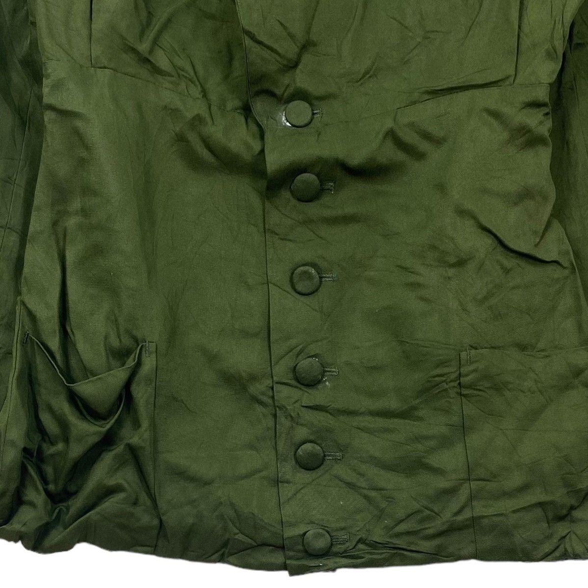 Japanese Brand JAPANESE BRAND Plain Green Coat Jacket Size US S / EU 44-46 / 1 - 3 Thumbnail