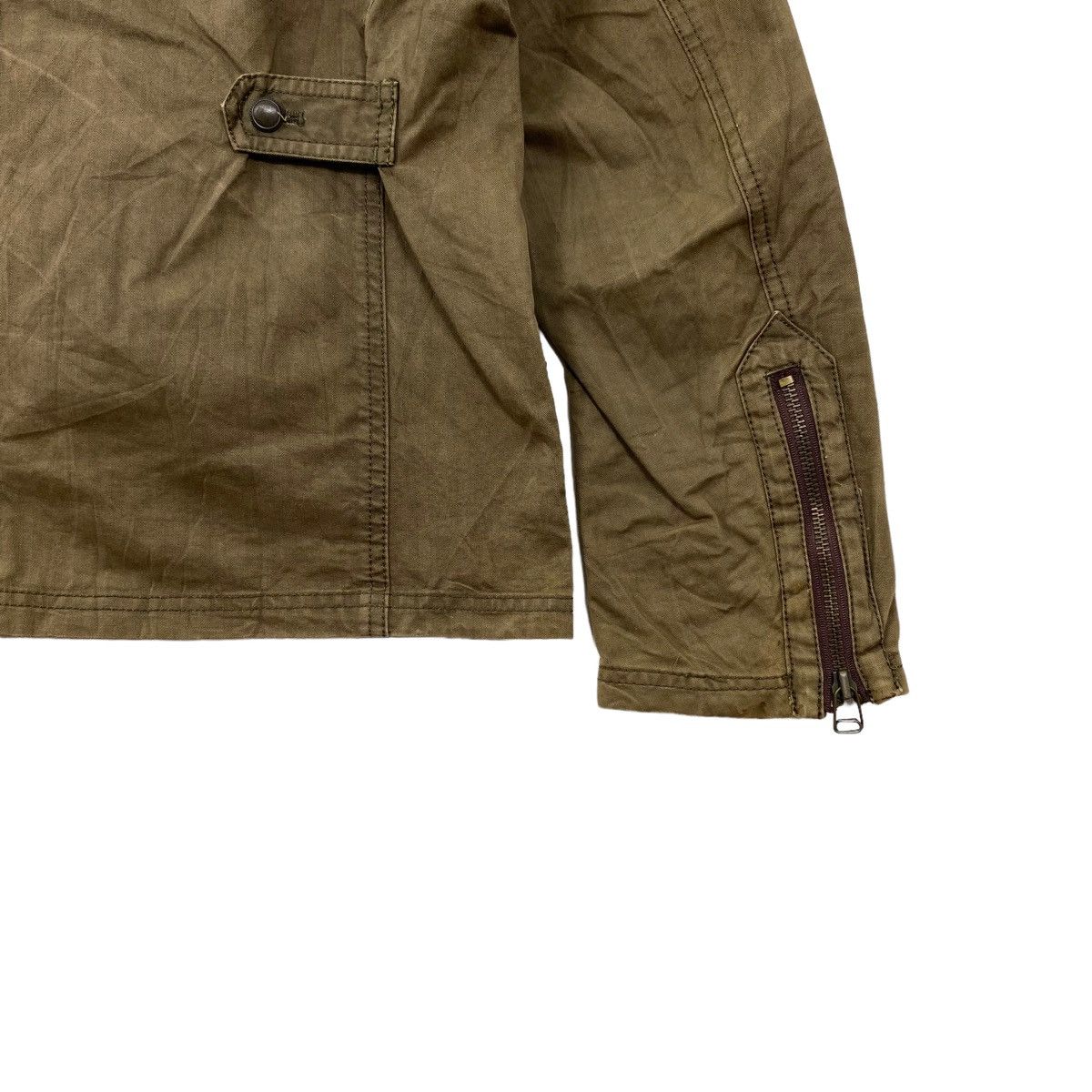 Japanese Brand TAKEO KIKUCHI Japanese Brand Multi Pocket Brown Motorcycle Size US M / EU 48-50 / 2 - 4 Thumbnail