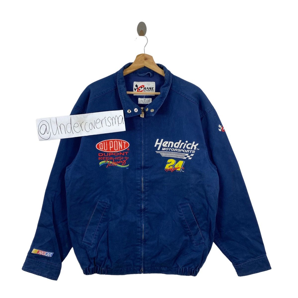 Chemise Chase Authentics Nascar Jeff Gordon - Noire Taille 2XL - Lecteur Fin Hunger Ras - Neuf