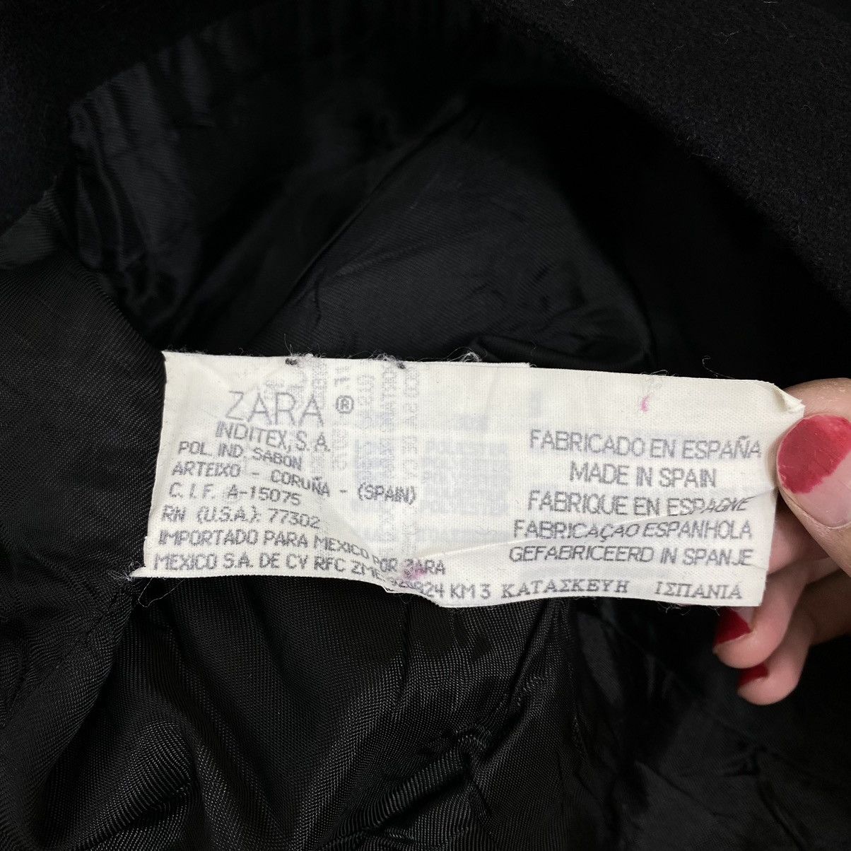 Zara ZARA Winter Collection Sherpa Collar Black Plain Blazer Coat Size US M / EU 48-50 / 2 - 5 Thumbnail