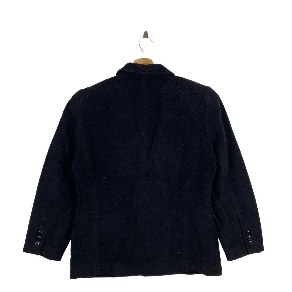 Vintage Vintage GERARD DAREL PARIS Black Plain Blazer Coat Size US S / EU 44-46 / 1 - 9 Thumbnail