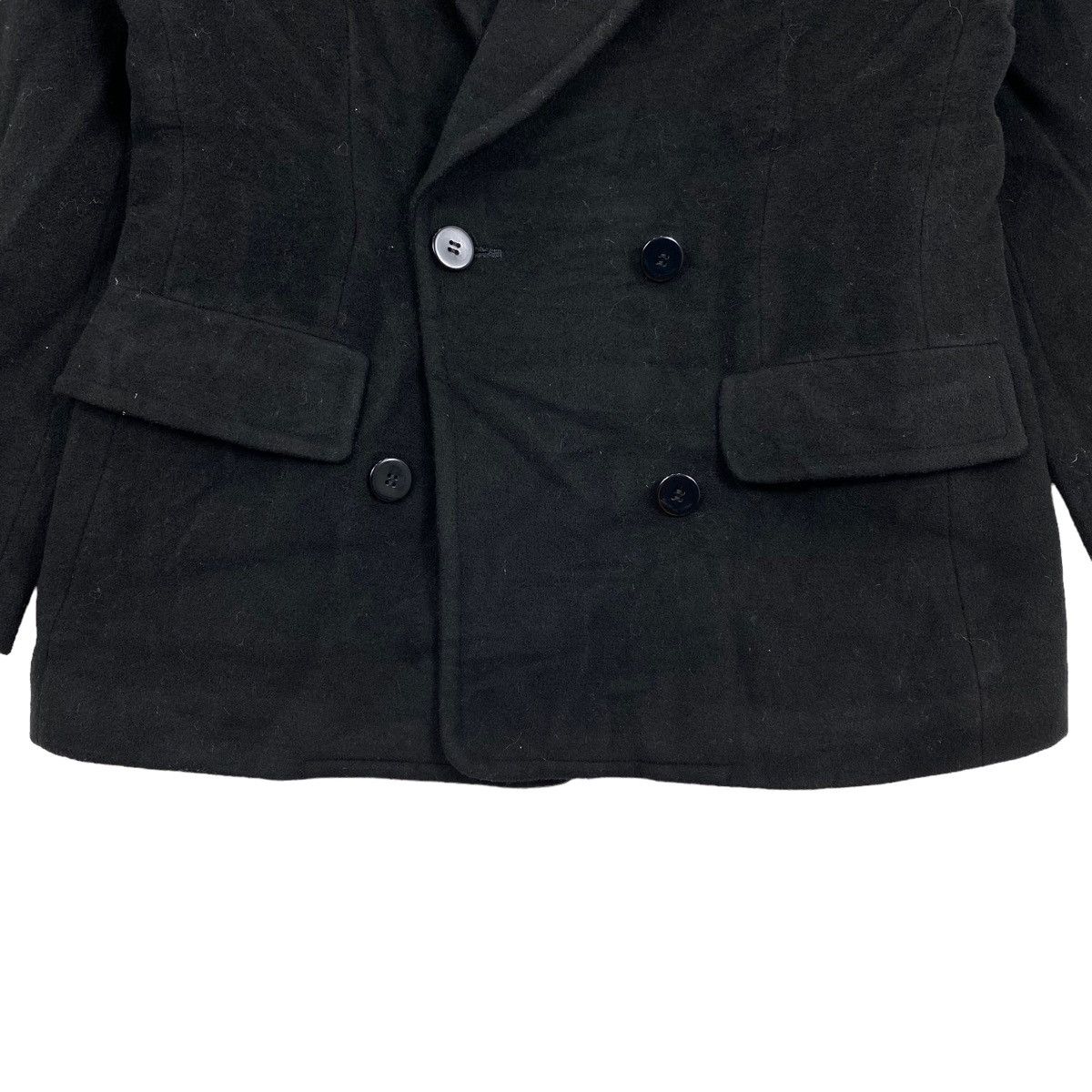 Vintage Vintage GERARD DAREL PARIS Black Plain Blazer Coat Size US S / EU 44-46 / 1 - 3 Thumbnail