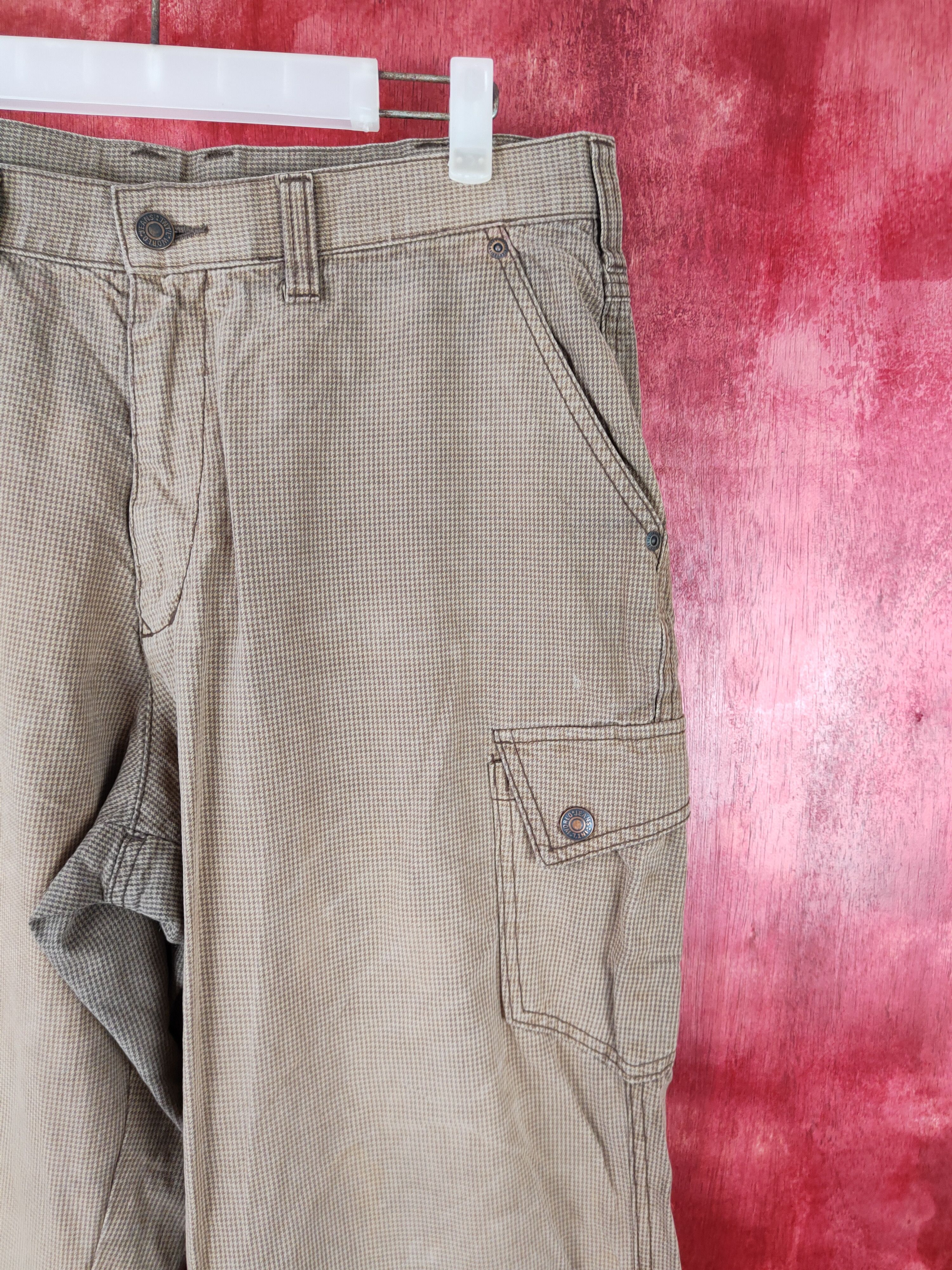 Japanese Brand × Vintage Dogman Brown Multi Pocket Tactical Cargo Pants #S411 Size US 32 / EU 48 - 5 Thumbnail