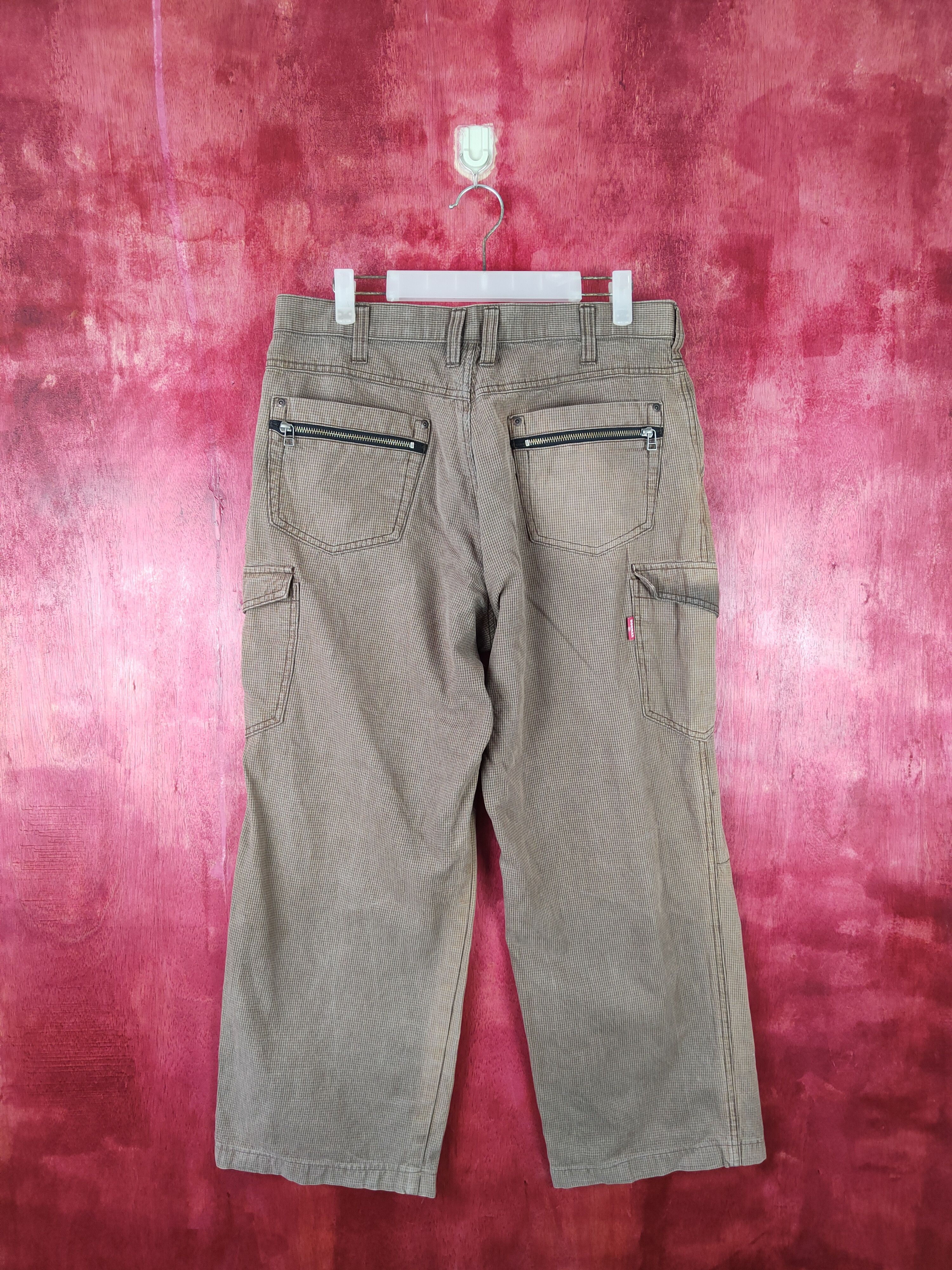 Japanese Brand × Vintage Dogman Brown Multi Pocket Tactical Cargo Pants #S411 Size US 32 / EU 48 - 7 Thumbnail