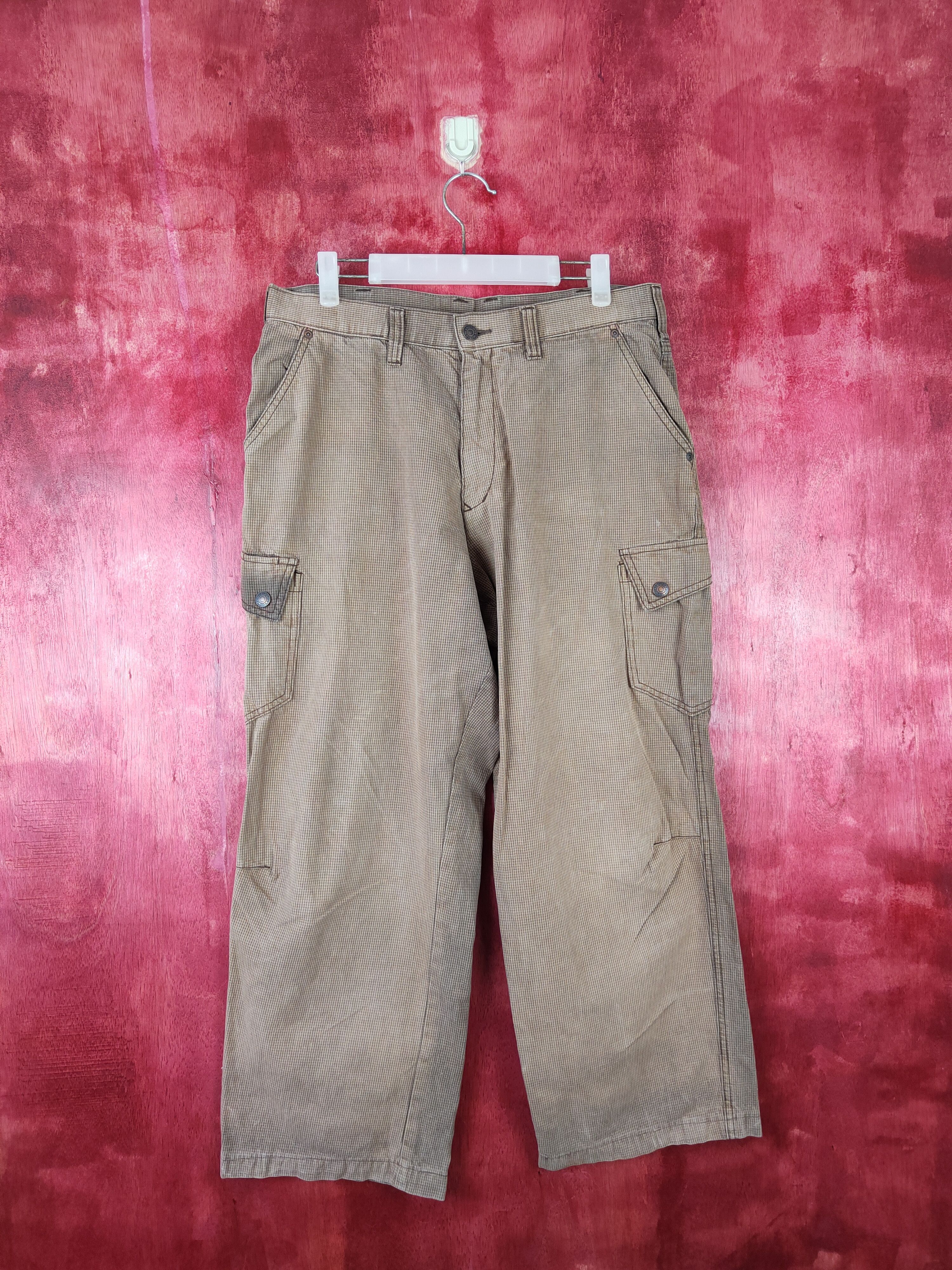 Japanese Brand × Vintage Dogman Brown Multi Pocket Tactical Cargo Pants #S411 Size US 32 / EU 48 - 1 Thumbnail
