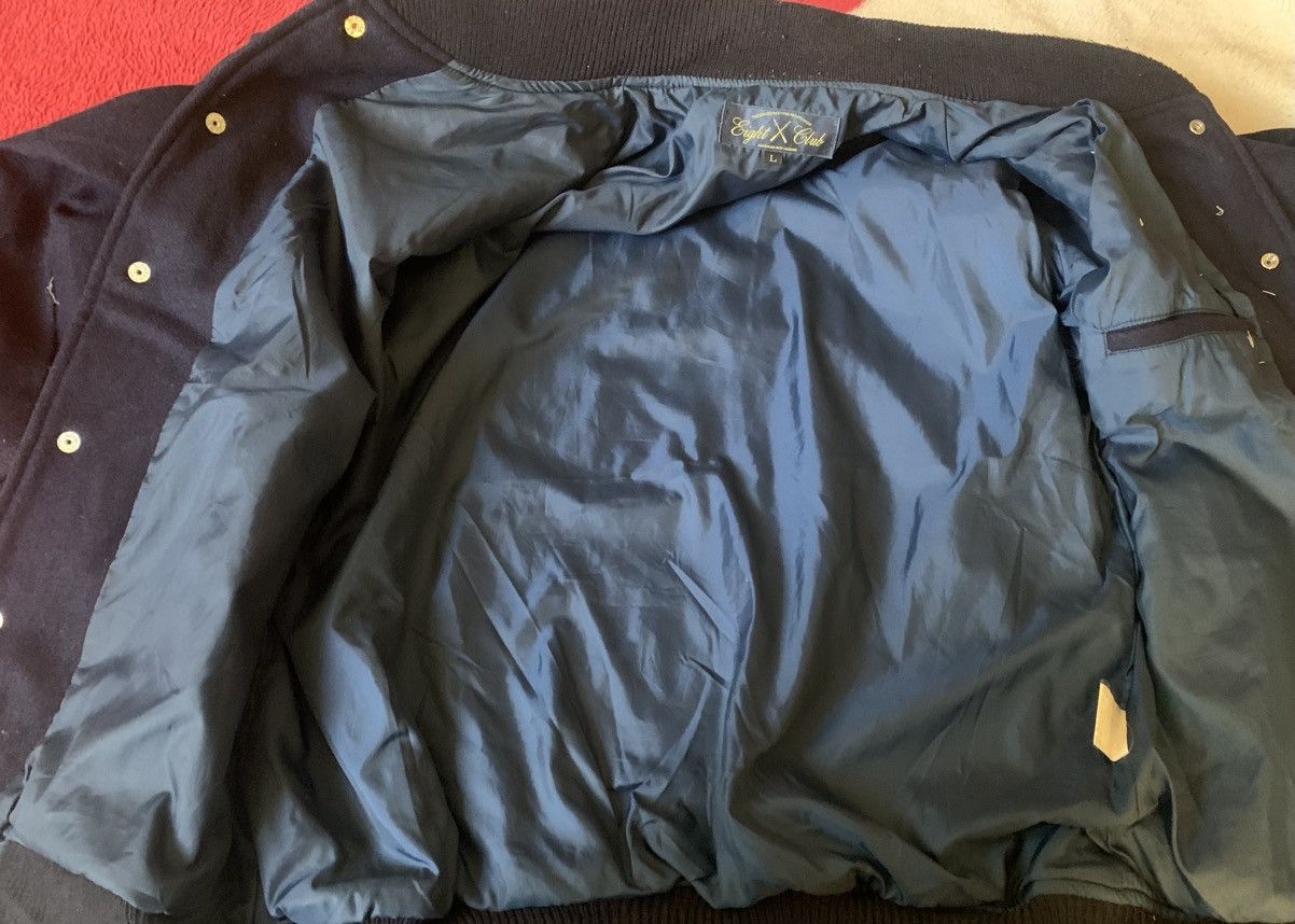 Eight X VINTAGE EIGHT X CLUB WOOL VARSITY JACKET RARE Size US L / EU 52-54 / 3 - 6 Thumbnail