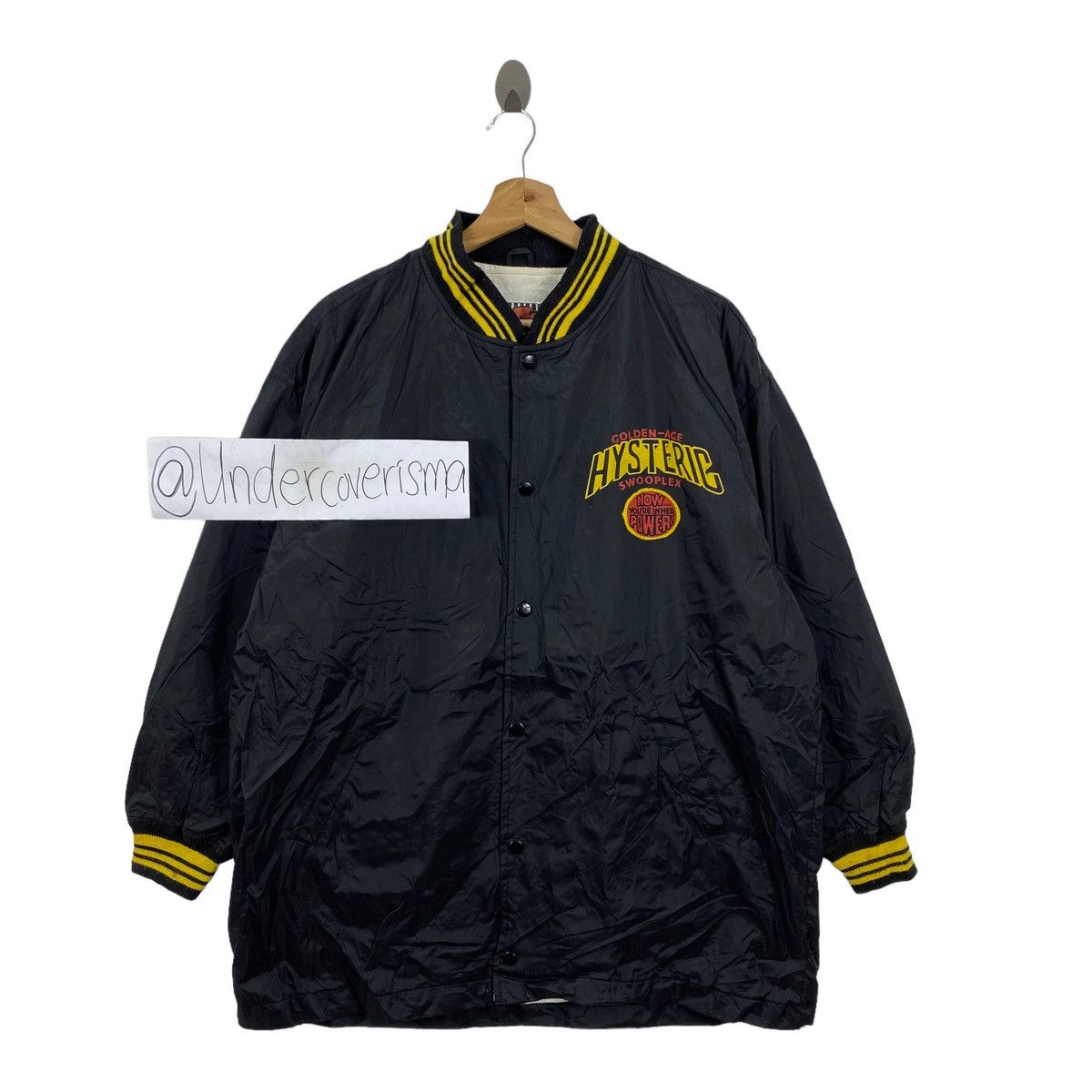 Vintage GOLDEN-AGE HYSTERIC Swooplex Big Brand Back Print Oversize Size US M / EU 48-50 / 2 - 3 Thumbnail