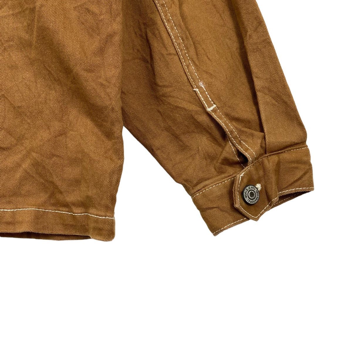 Vintage Vintage POWER To The PEOPLE Brown Chore Jacket Size US M / EU 48-50 / 2 - 3 Thumbnail