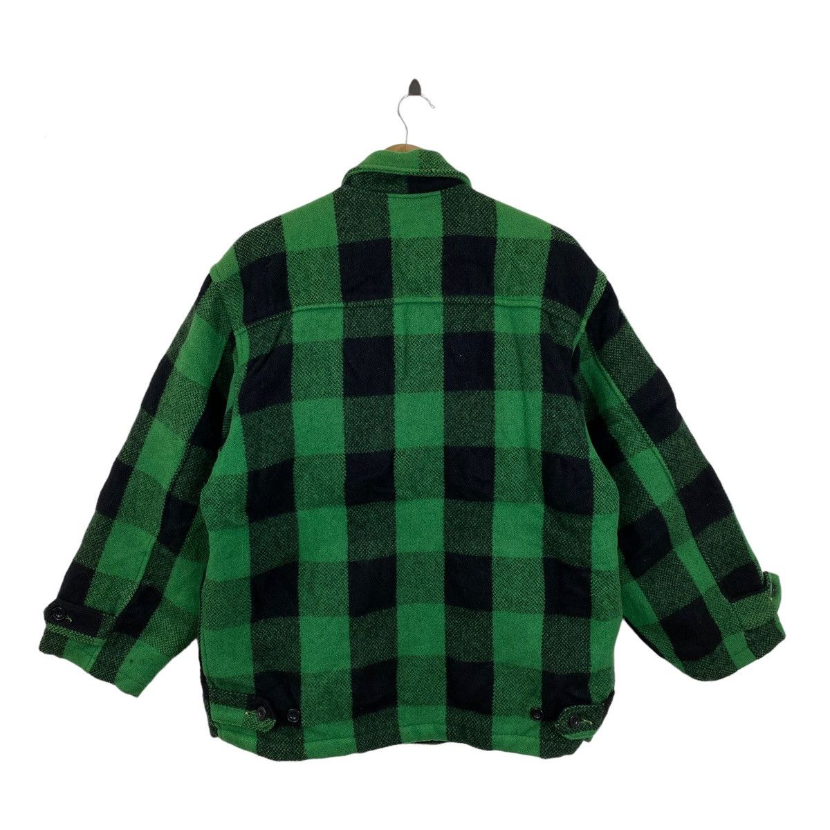 Johnbull JOHNBULL Japan Brand Check Tartan Multi Pocket Coat Jacket Size US M / EU 48-50 / 2 - 7 Thumbnail