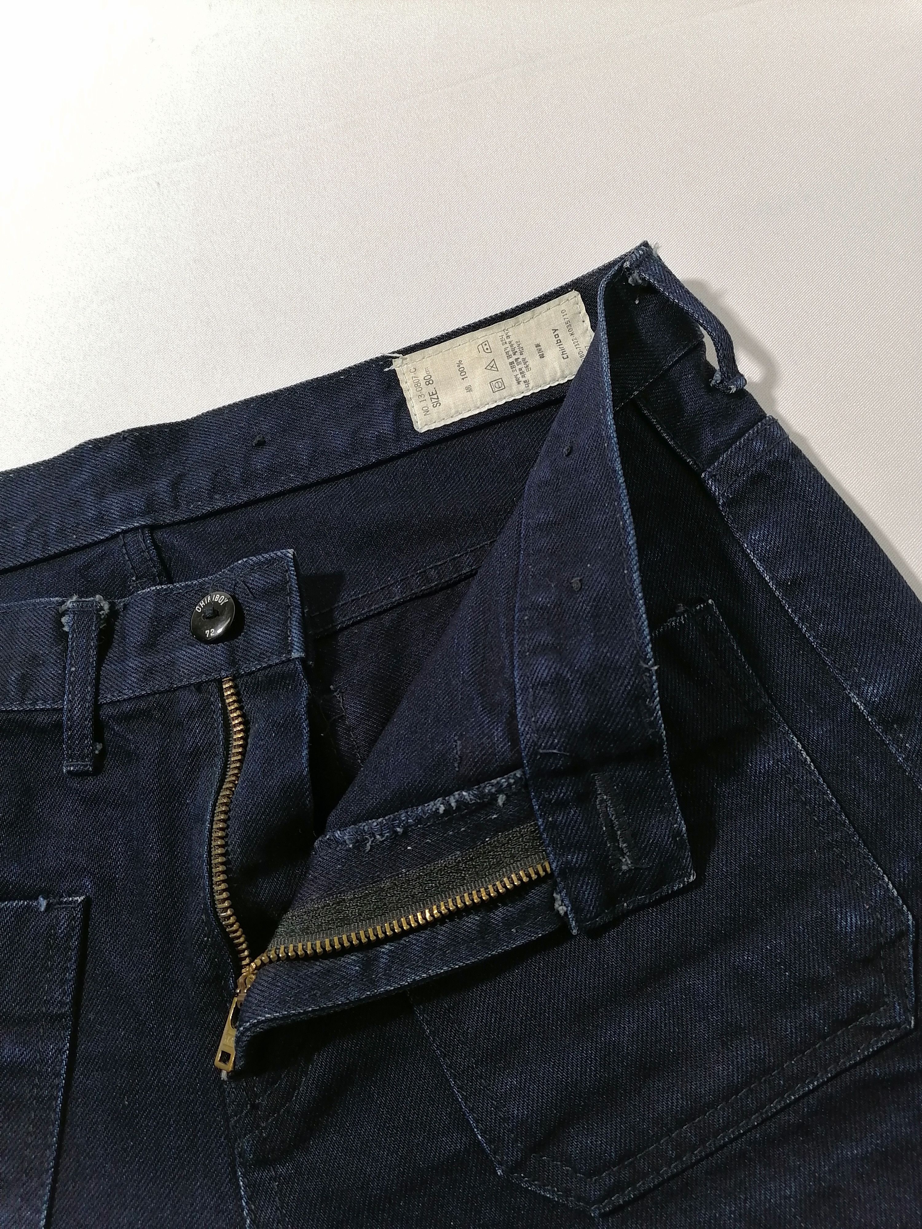 Designer × Japanese Brand Chiriboy 72 Multibuttons Denim Jeans Size US 36 / EU 52 - 5 Thumbnail