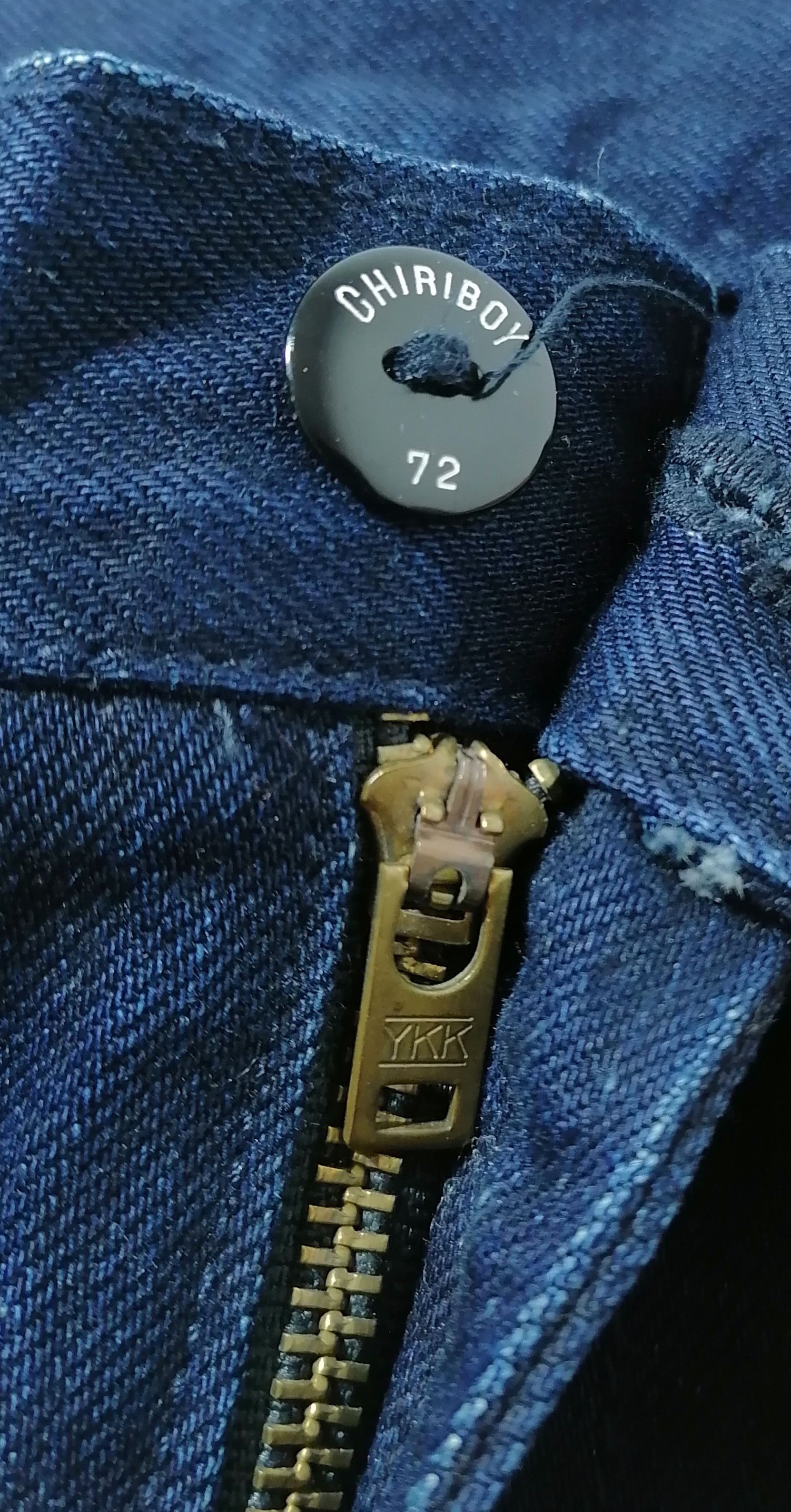 Designer × Japanese Brand Chiriboy 72 Multibuttons Denim Jeans Size US 36 / EU 52 - 4 Thumbnail