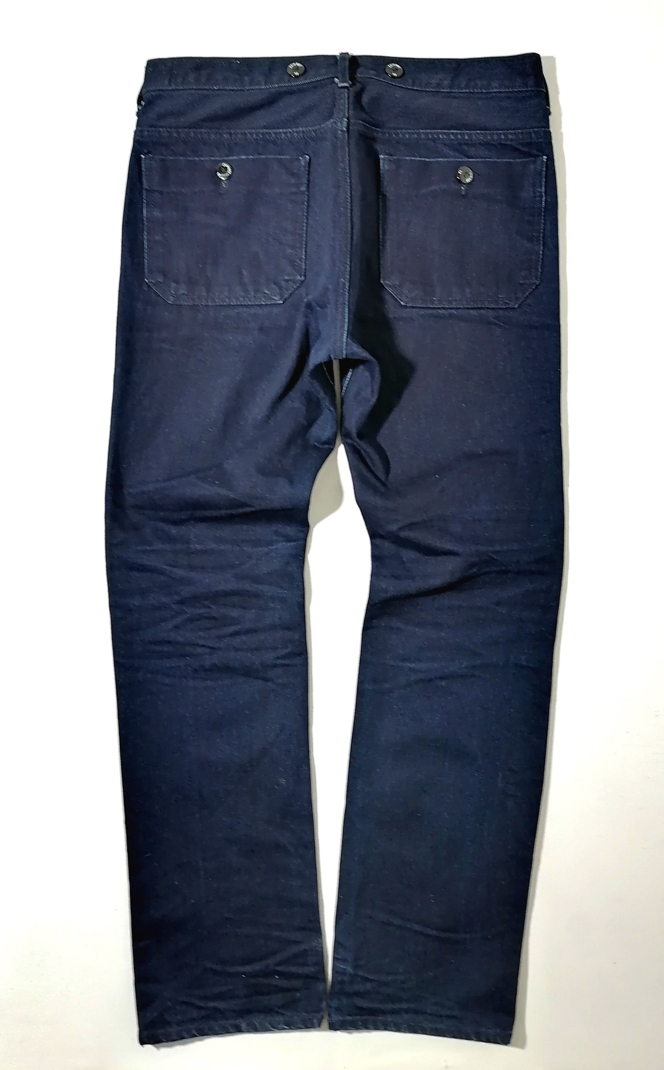 Designer × Japanese Brand Chiriboy 72 Multibuttons Denim Jeans Size US 36 / EU 52 - 3 Thumbnail