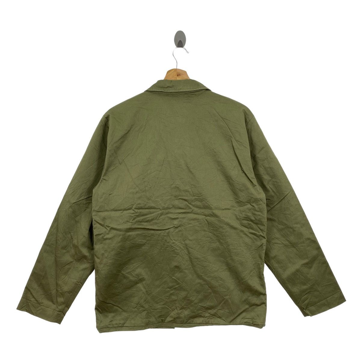 SHIPS SHIPS Jet Blue x VENTILE GEAR Multi Pocket Plain Green Coat Size US M / EU 48-50 / 2 - 7 Thumbnail