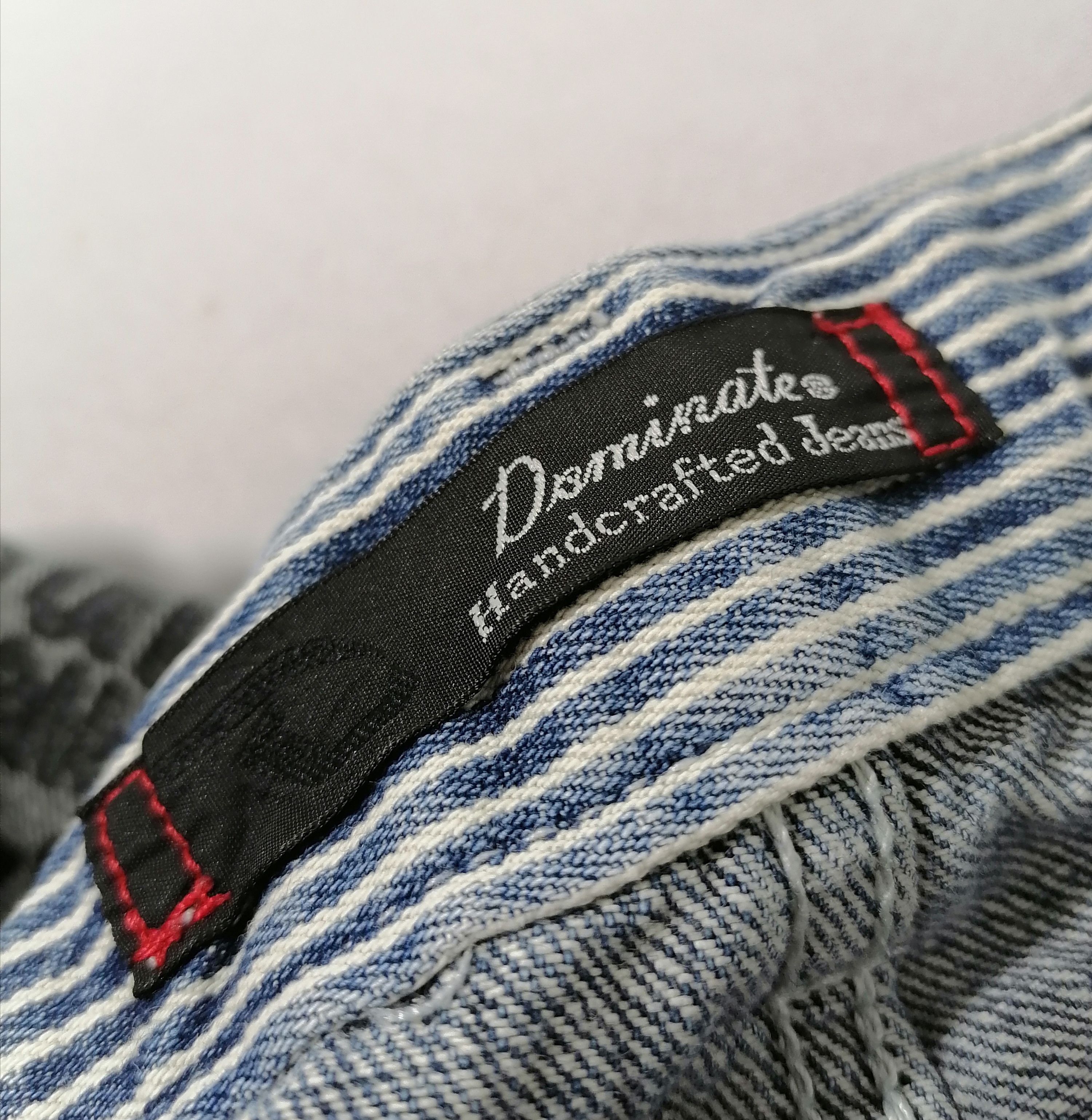 Japanese Brand × Other Dominate Handcrafted Nice Design Denim Jeans Size US 34 / EU 50 - 9 Thumbnail