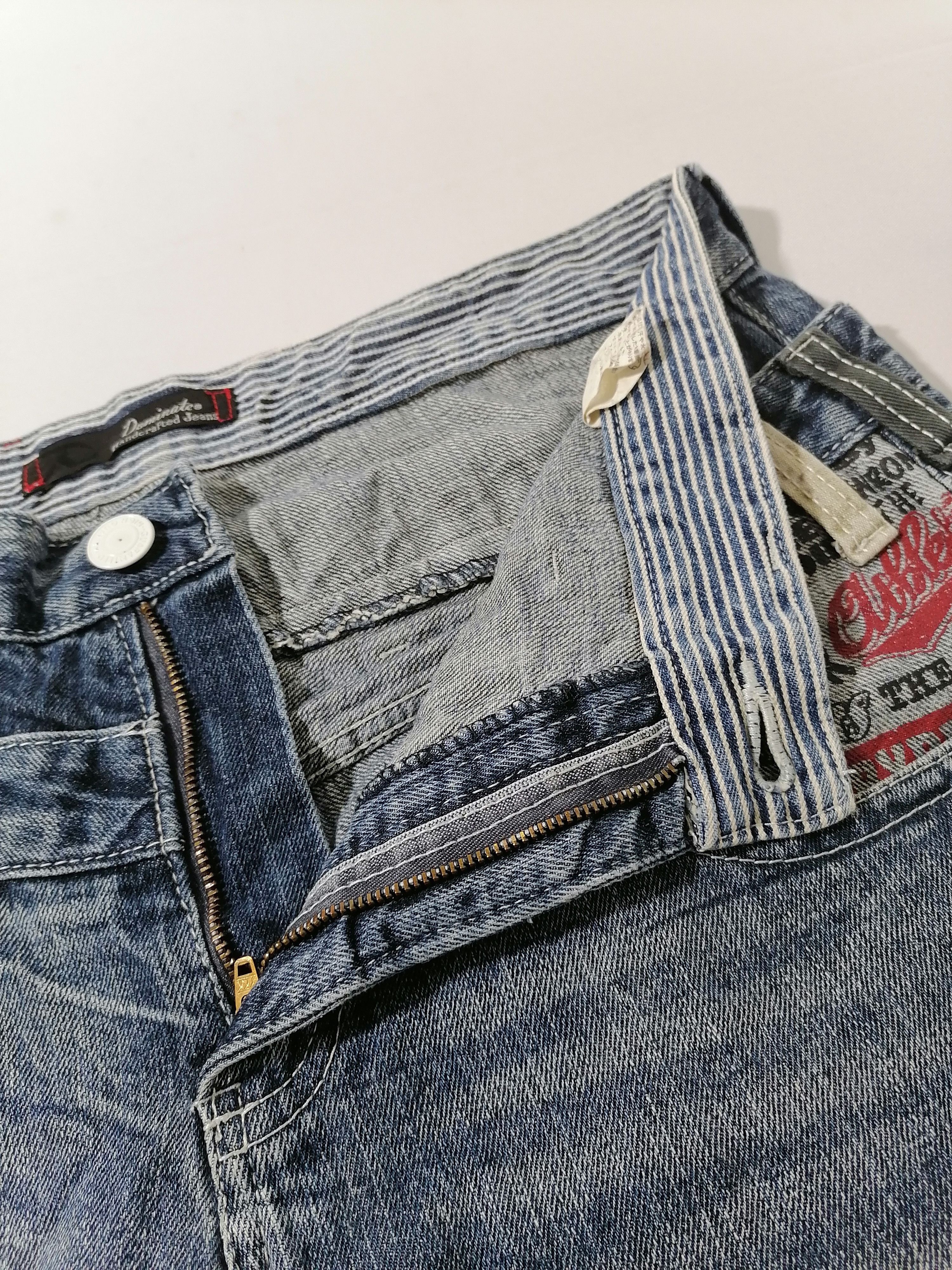 Japanese Brand × Other Dominate Handcrafted Nice Design Denim Jeans Size US 34 / EU 50 - 5 Thumbnail