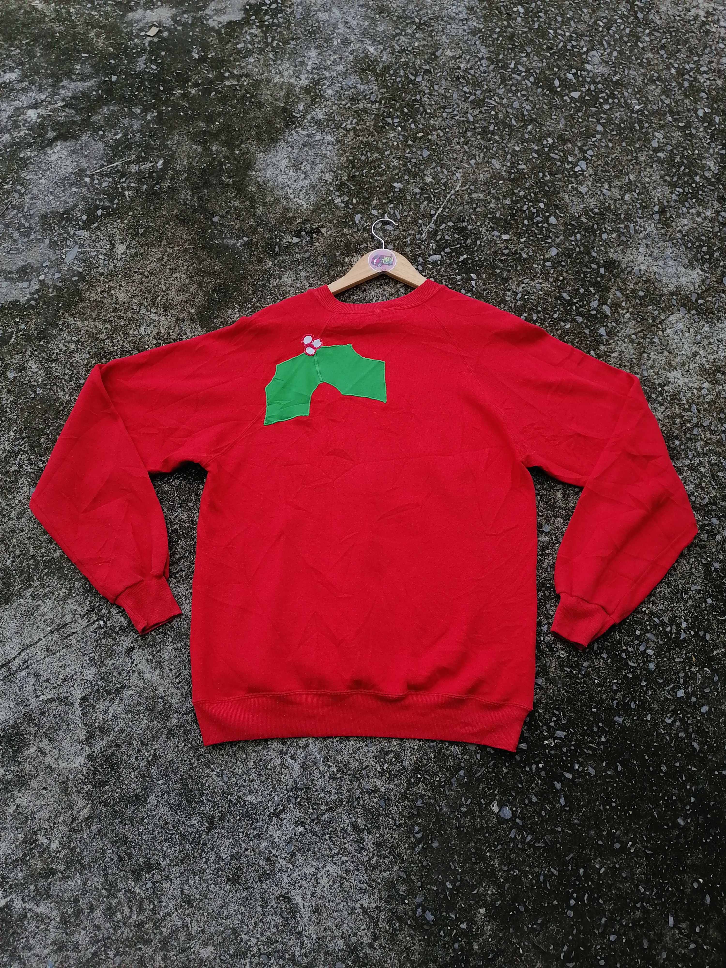 Jerzees × Vintage Vintage Jerzees Christmas Sweatshirt Size US M / EU 48-50 / 2 - 4 Thumbnail