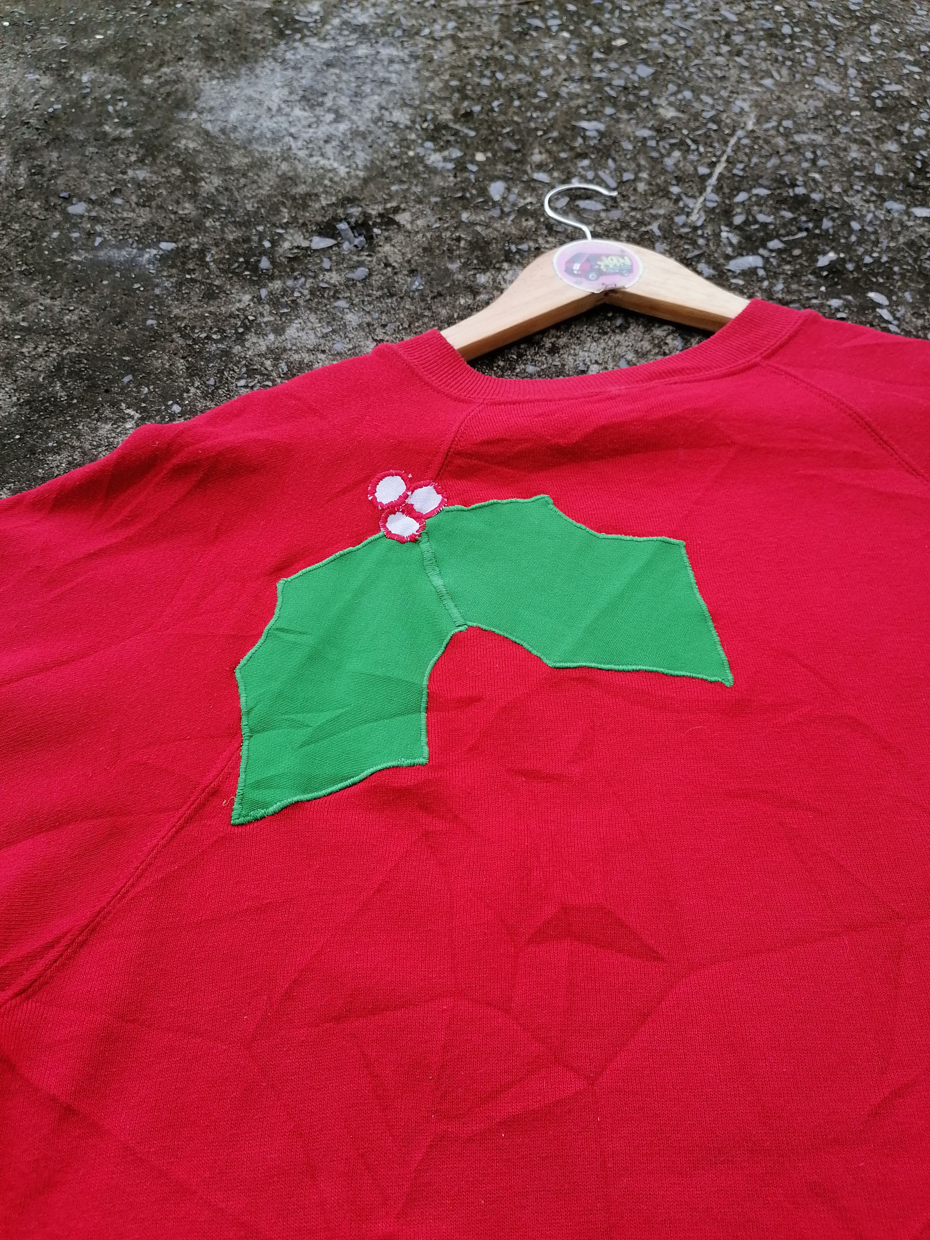 Jerzees × Vintage Vintage Jerzees Christmas Sweatshirt Size US M / EU 48-50 / 2 - 3 Thumbnail