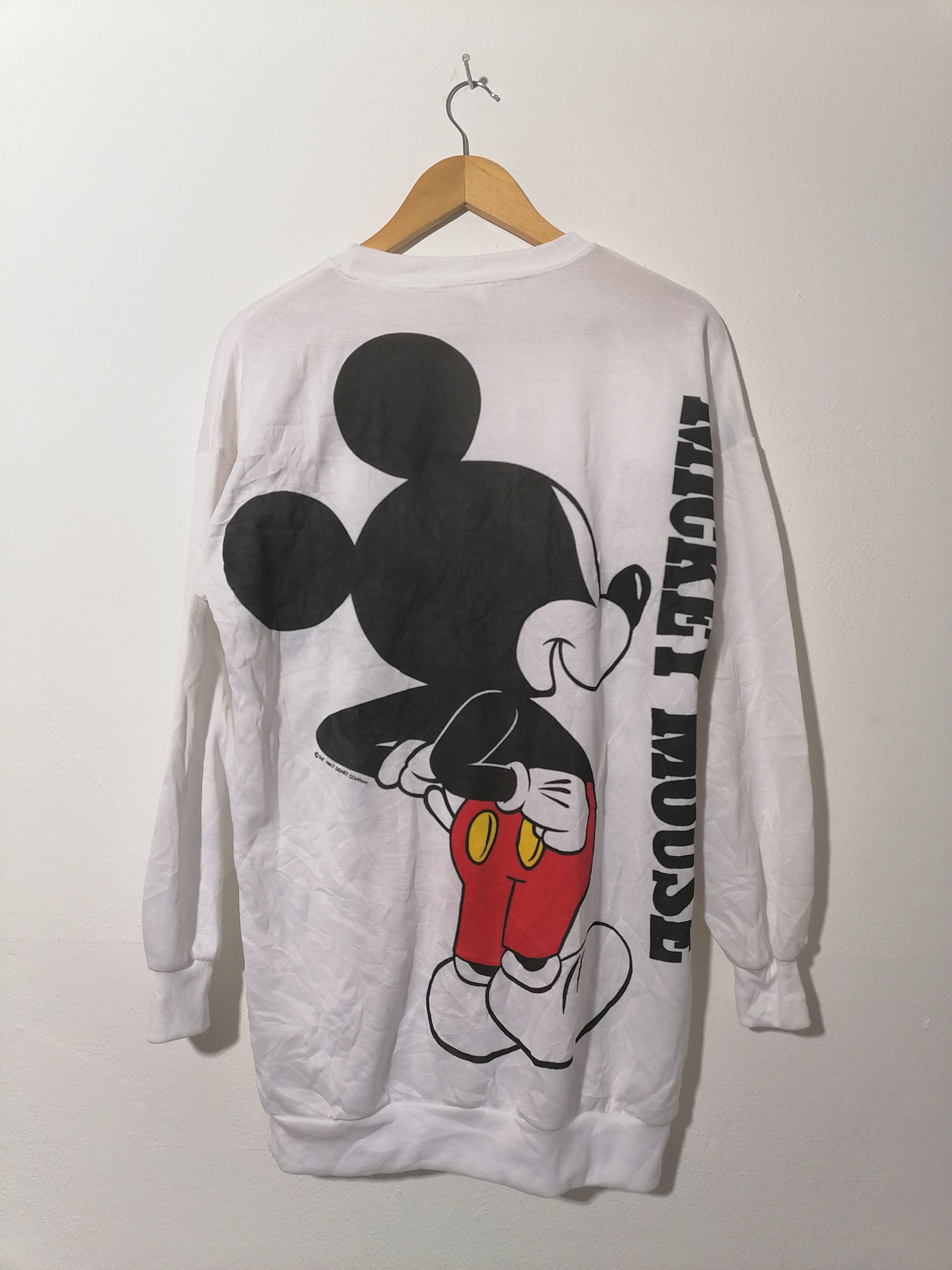 Disney × Mickey Mouse × Vintage Vintage Mickey Mouse Mirror Longsleeve Size US L / EU 52-54 / 3 - 2 Thumbnail