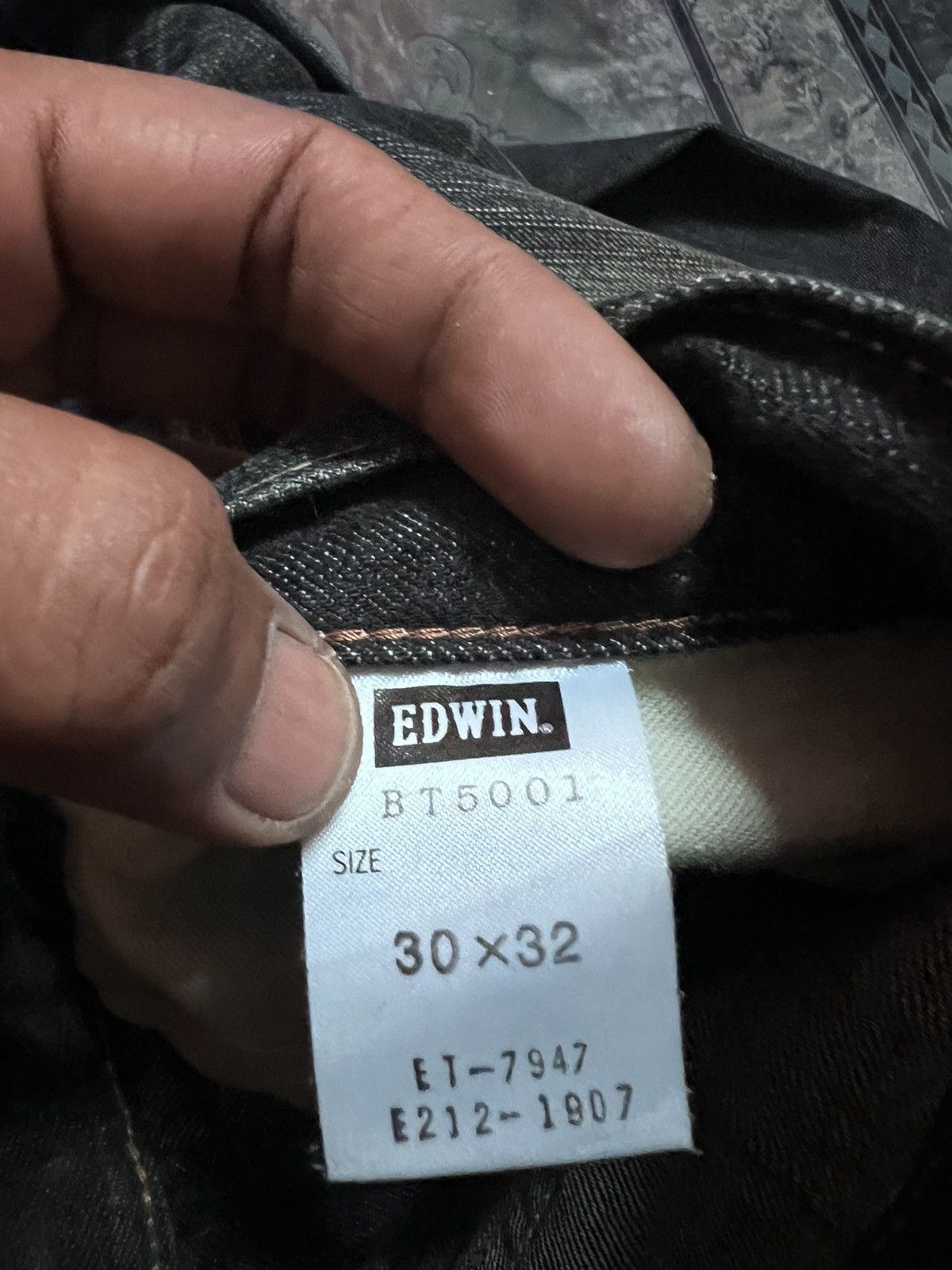 Other FLARED💥THRASHED EDWIN 503 DISTRESSED DENIM PANT Size US 30 / EU 46 - 9 Thumbnail