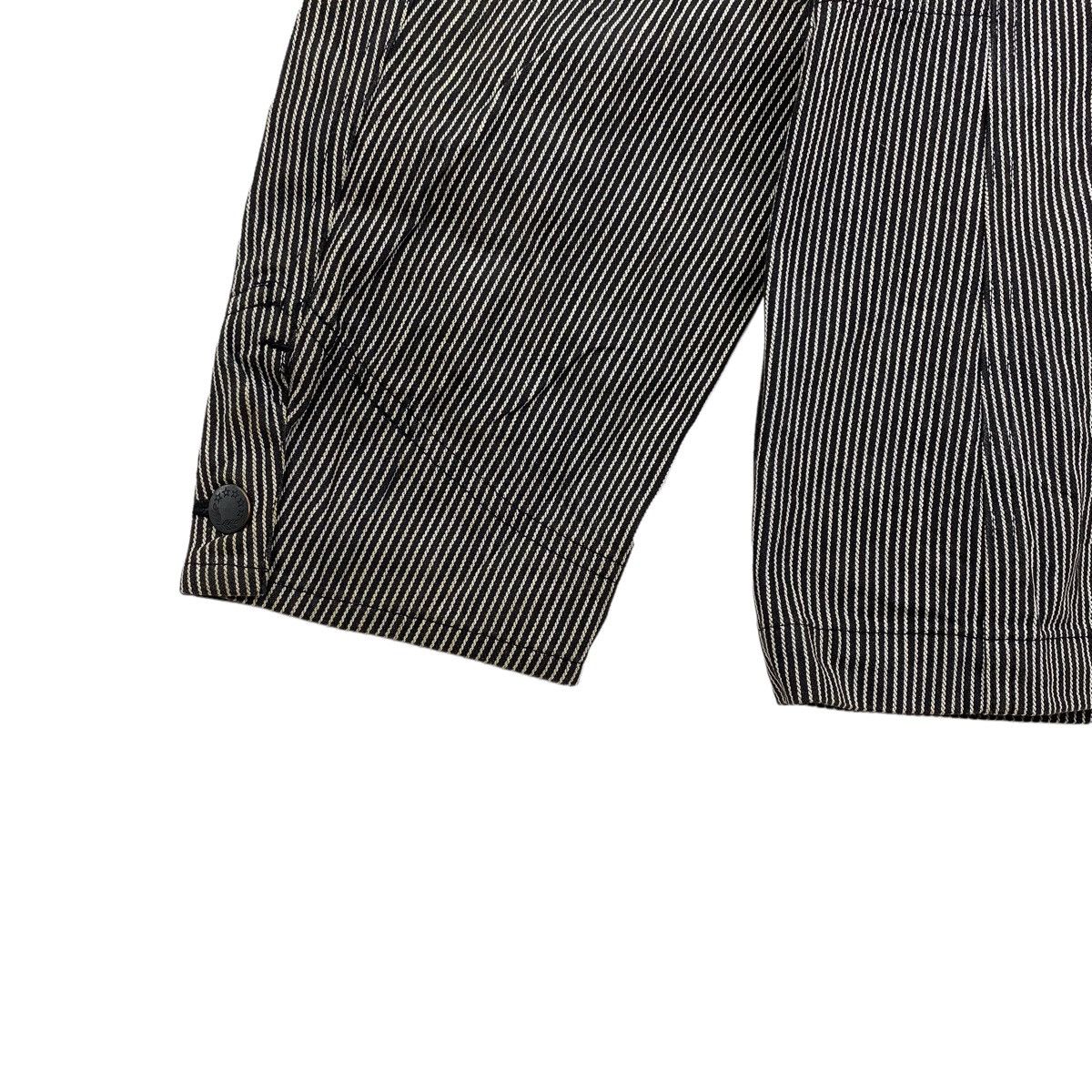 Takeo Kikuchi TAKEO KIKUCHI Japan Brand Hickory Stripes Multi Pocket Coat Size US M / EU 48-50 / 2 - 3 Thumbnail