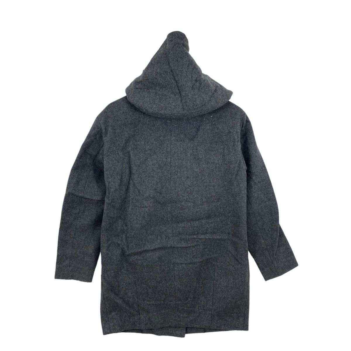 Japanese Brand DES PRÉS Japanese Brand Wool Full Zipper Grey Hooded Parka Size US M / EU 48-50 / 2 - 7 Thumbnail