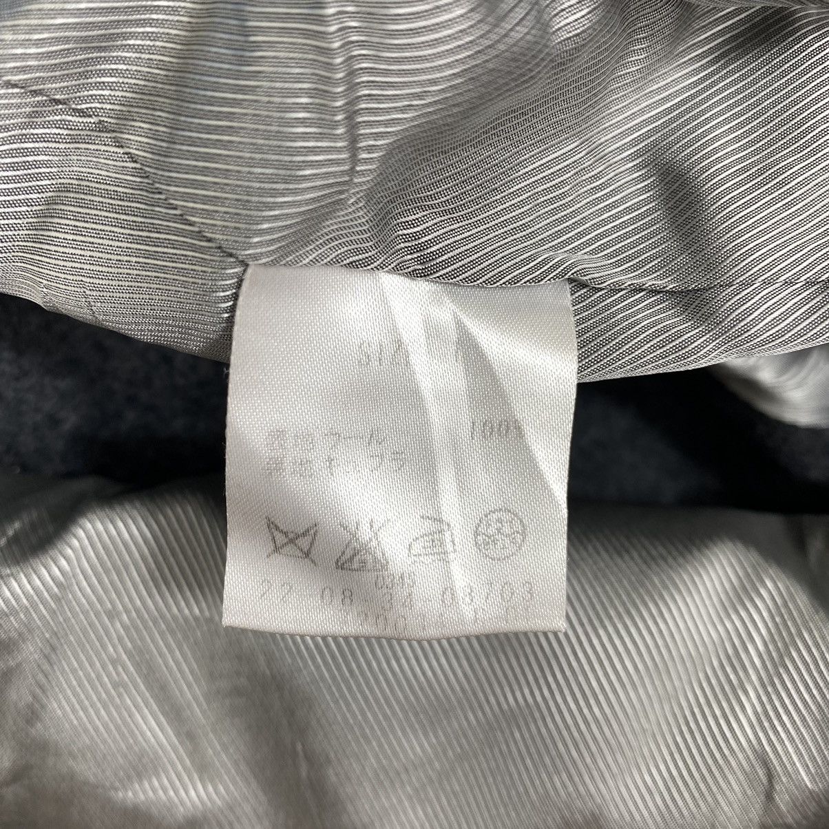 Japanese Brand DES PRÉS Japanese Brand Wool Full Zipper Grey Hooded Parka Size US M / EU 48-50 / 2 - 5 Thumbnail