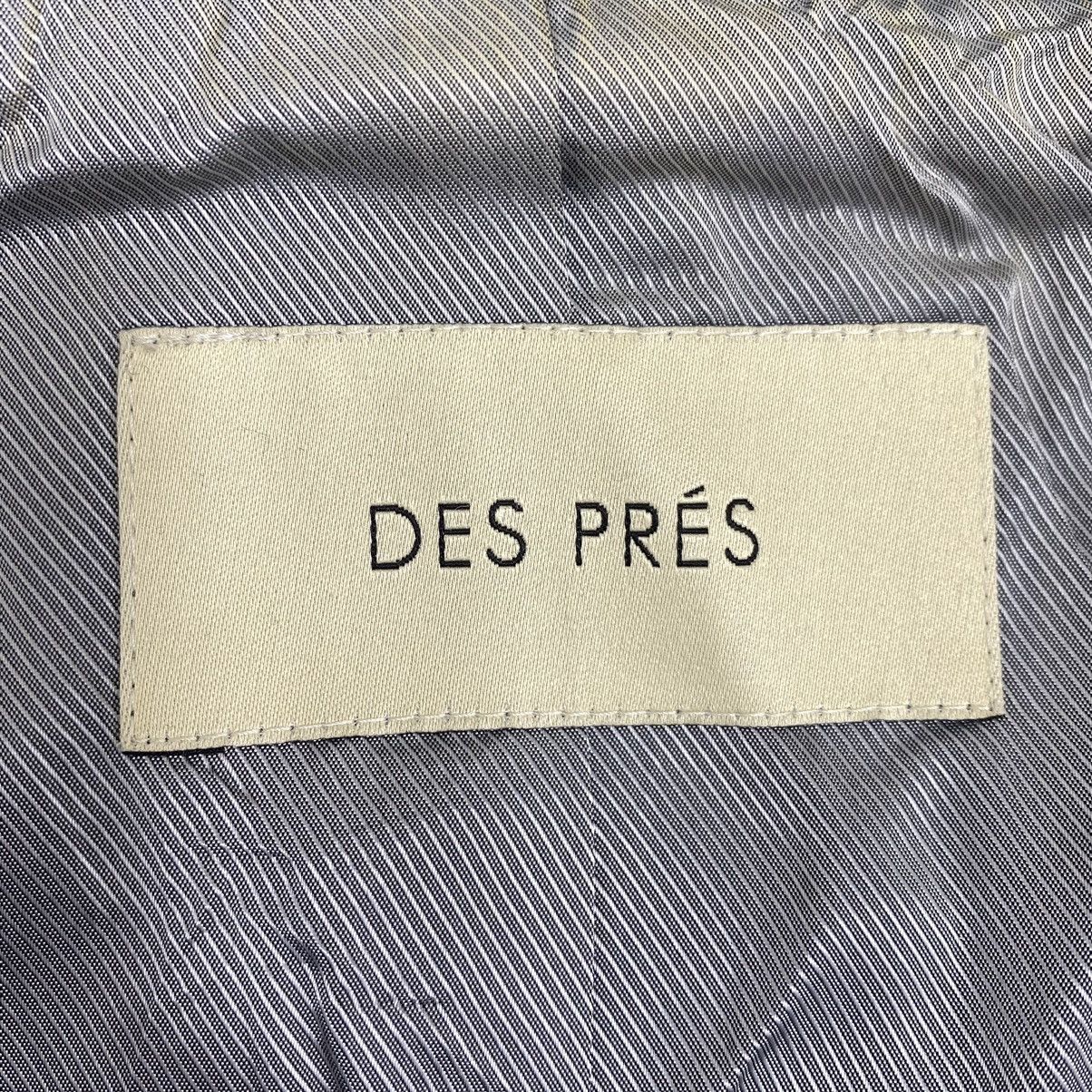 Japanese Brand DES PRÉS Japanese Brand Wool Full Zipper Grey Hooded Parka Size US M / EU 48-50 / 2 - 4 Thumbnail
