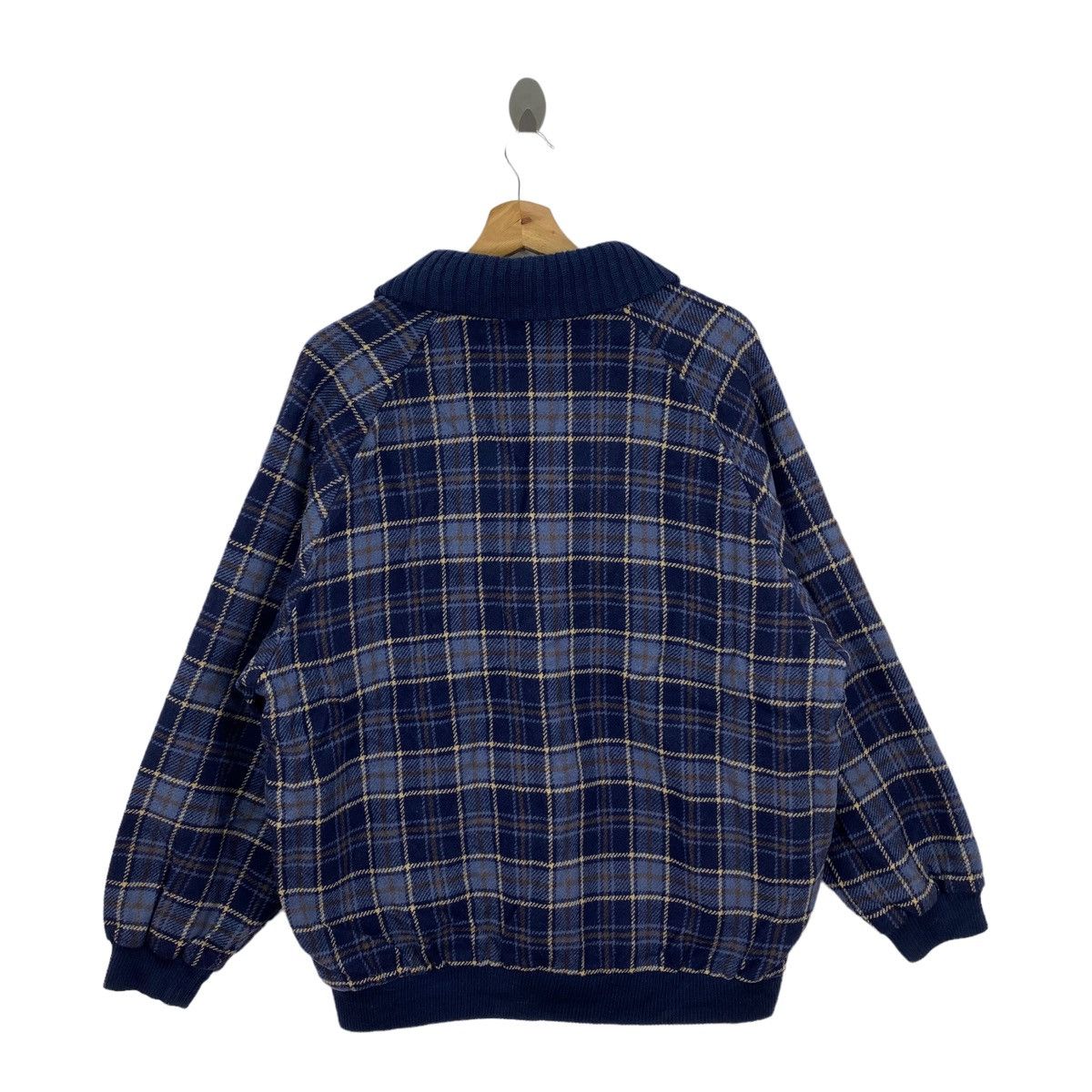 DAKS DAKS LONDON British Brand Check Tartan Button Up Bomber Size US M / EU 48-50 / 2 - 7 Thumbnail