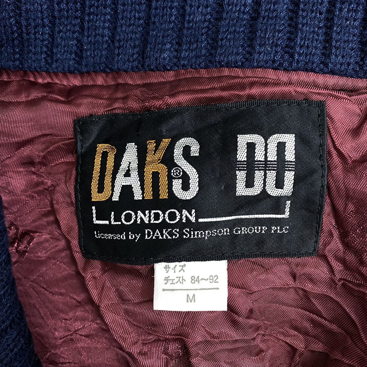 DAKS DAKS LONDON British Brand Check Tartan Button Up Bomber Size US M / EU 48-50 / 2 - 4 Thumbnail