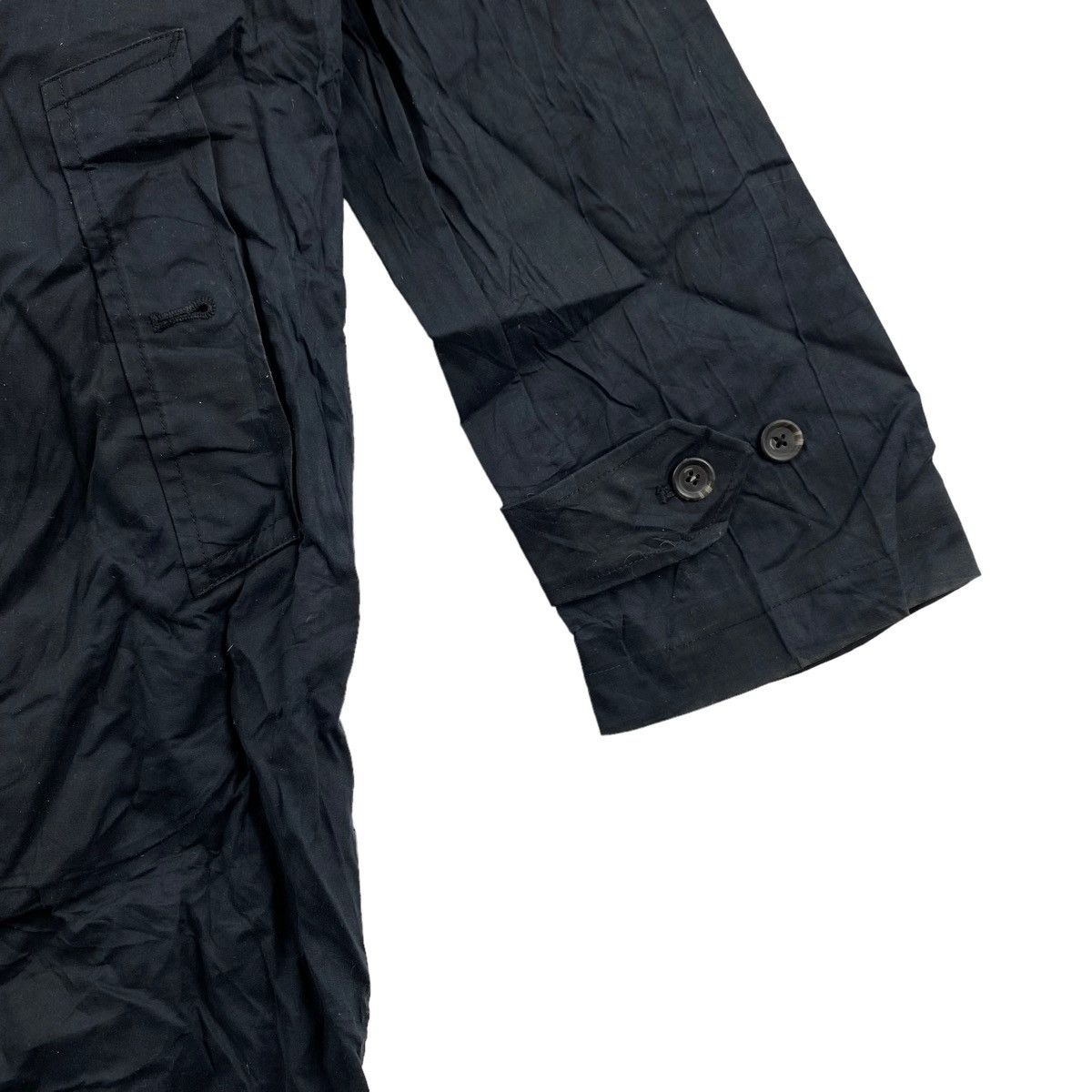 Polo Ralph Lauren Vintage POLO RALPH LAUREN Black Trench Coat Parka Jacket Size US L / EU 52-54 / 3 - 3 Thumbnail